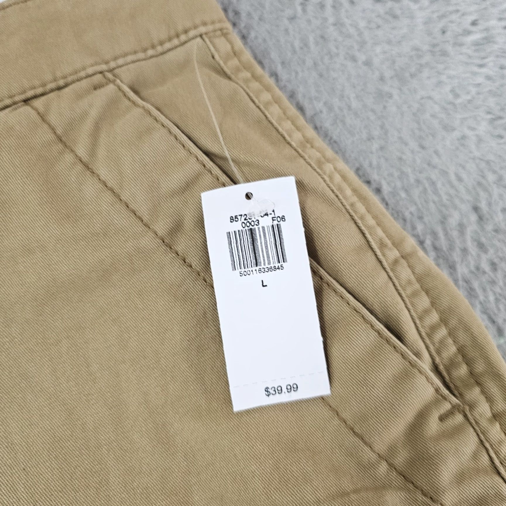 Old Navy Old Navy Pants Womens Large Khaki High Rise OG Chino Ankle Stretch Casual New Size 36" / US 14 / IT 50 - 4 Thumbnail