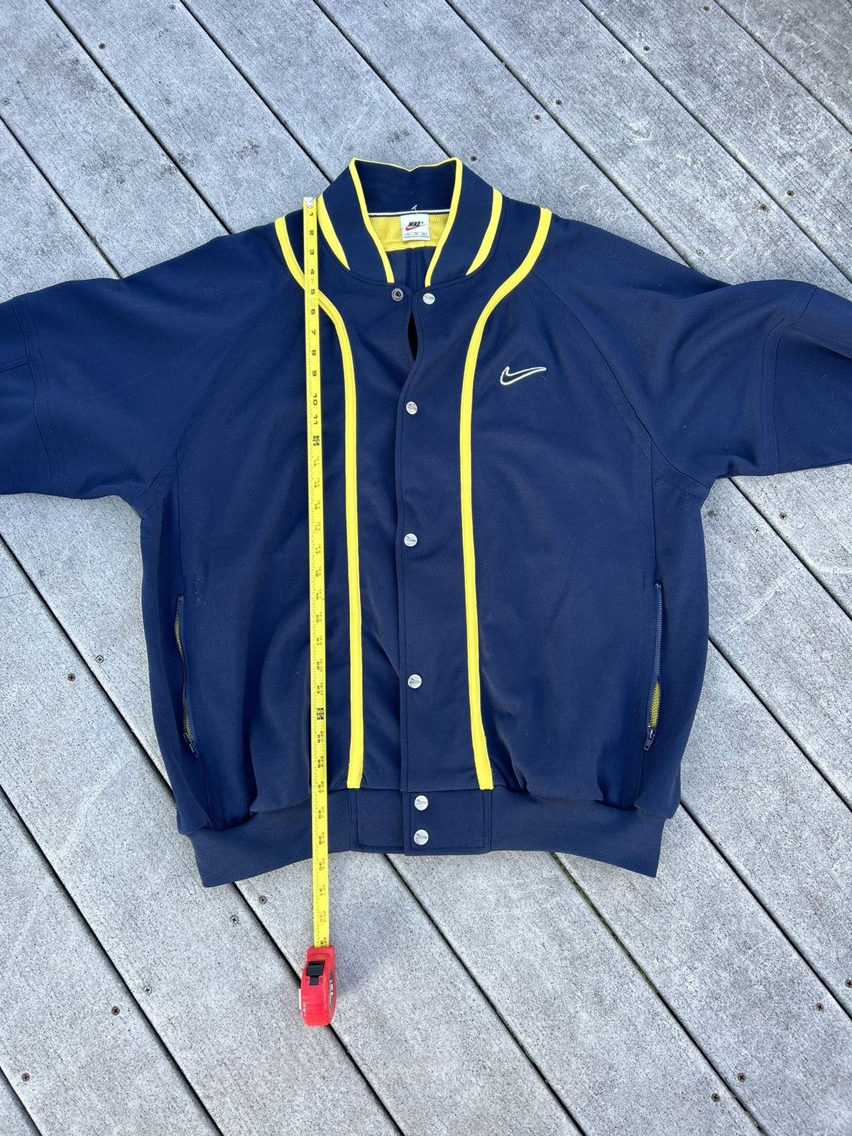 Nike × Vintage Vintage Nike university of Michigan jacket Size US L / EU 52-54 / 3 - 4 Thumbnail