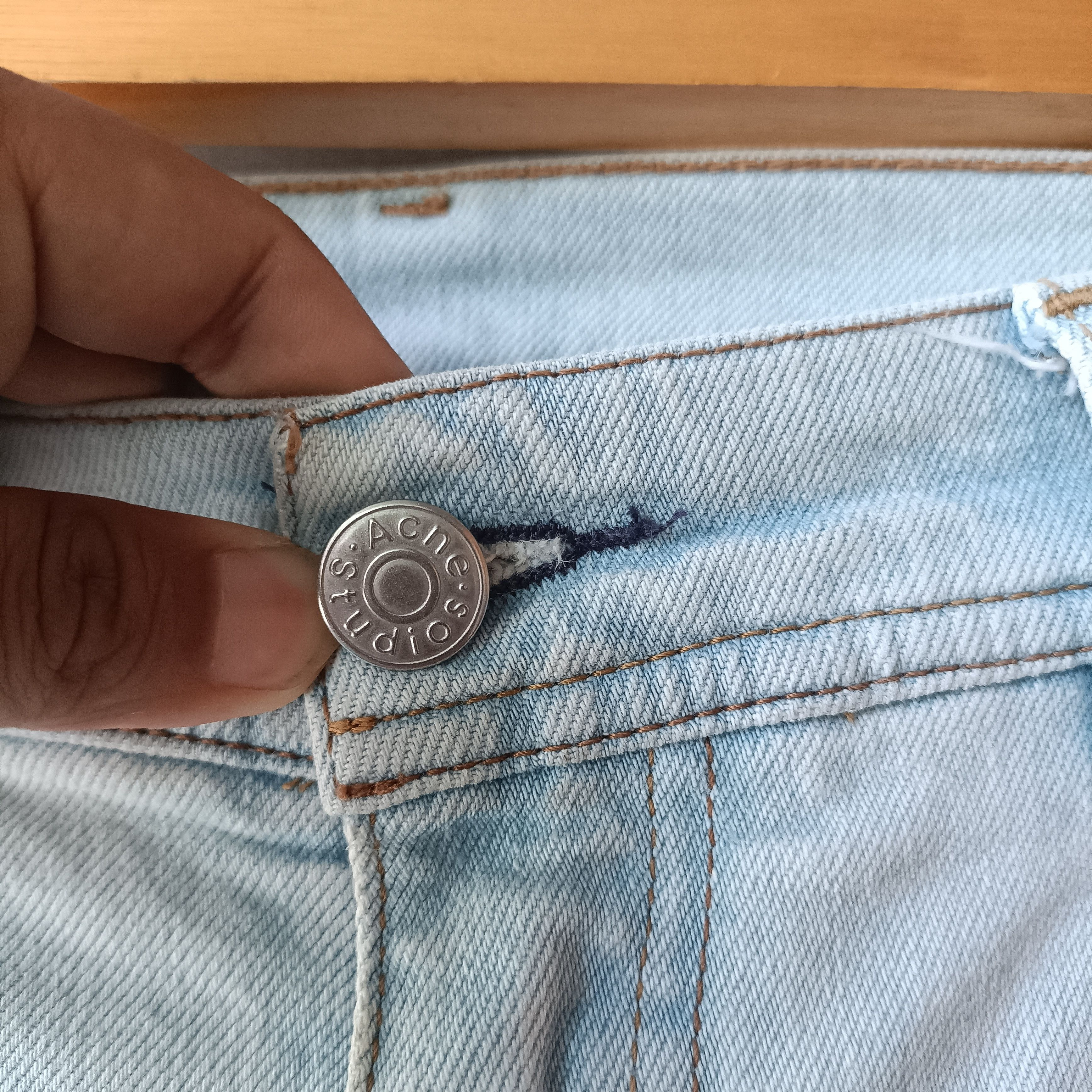 Acne Studios Acne studios bla konst Blue Wash Skinny Jeans Size 32" / US 10 / IT 46 - 6 Thumbnail