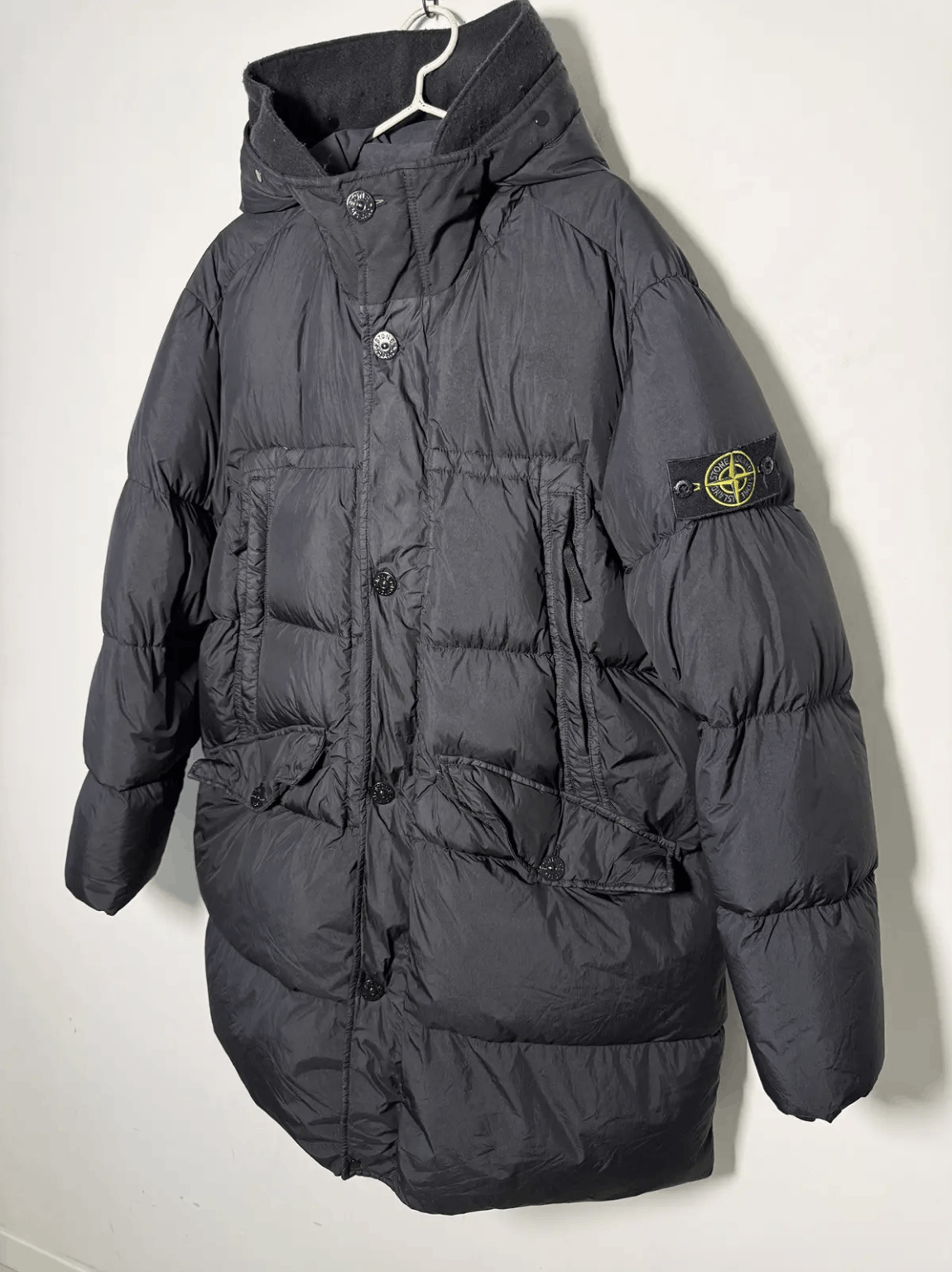 Stone Island Stone Island crinkle reps down parka Size US XL / EU 56 / 4 - 4 Thumbnail