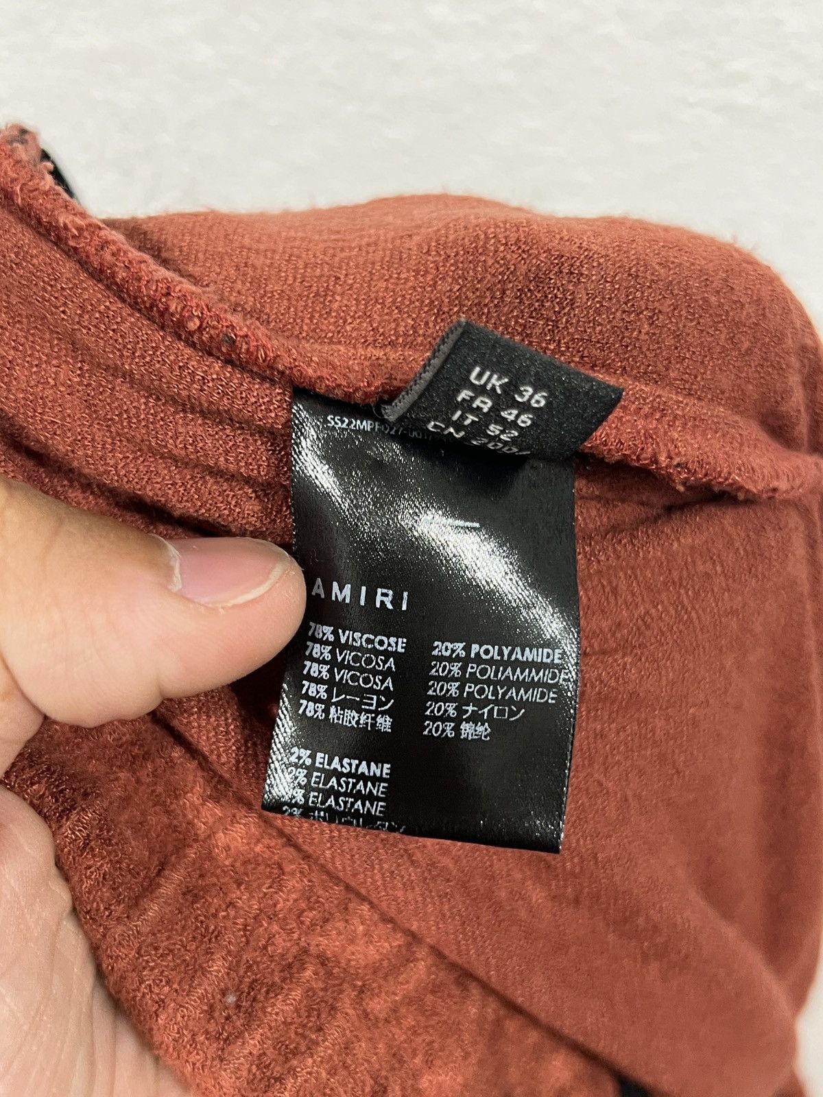 Amiri Amiri Brown Sweatpants Size US 36 / EU 52 - 7 Thumbnail