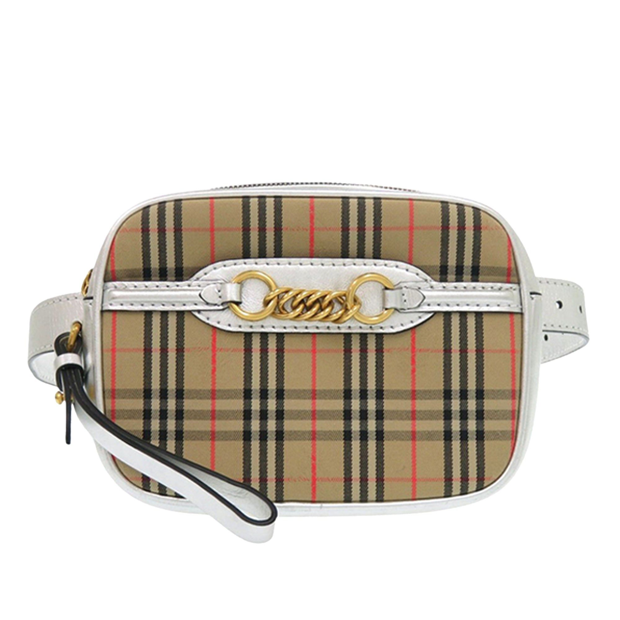 Burberry Haymarket Check Canvas 1983 Link Belt Bag Size ONE SIZE - 1 Thumbnail