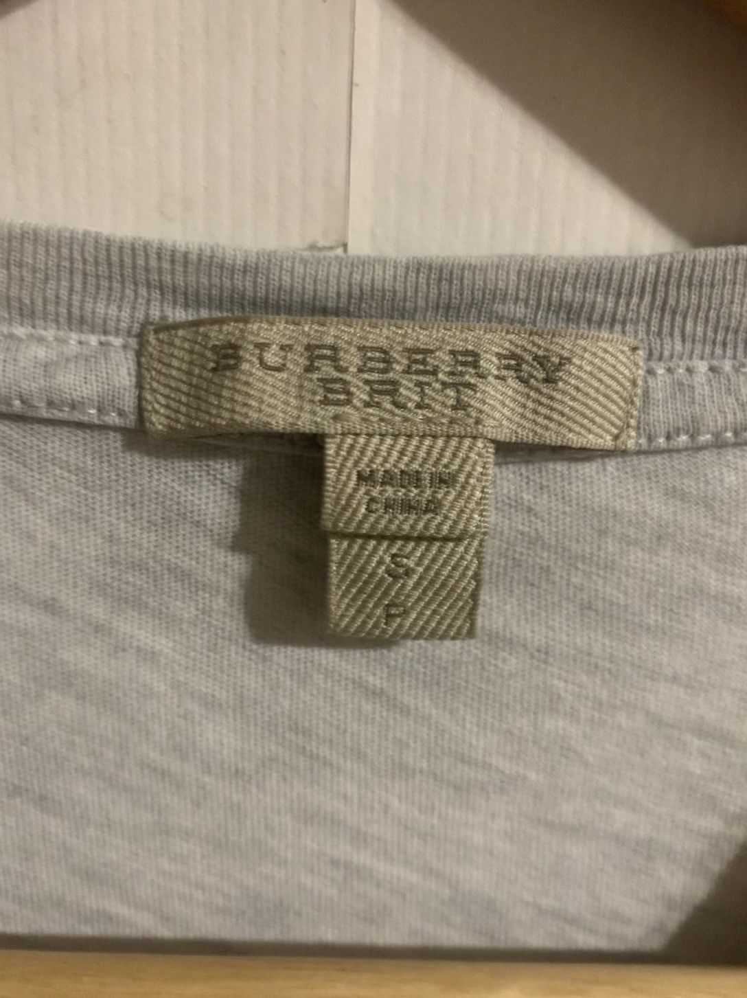Burberry Burberry t shirt size S gray Size US S / EU 44-46 / 1 - 2 Thumbnail