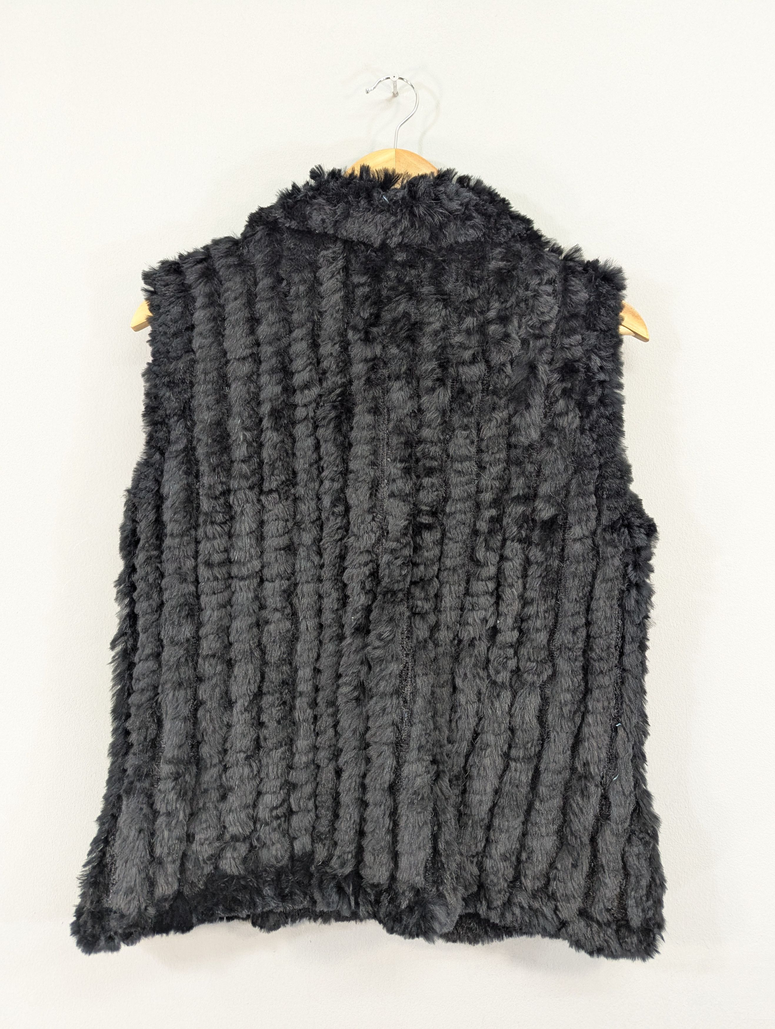 Japanese Brand Unbrand Mink Fur Rabbit Reversible Sleeveless Jacket Size M / US 6-8 / IT 42-44 - 11 Thumbnail