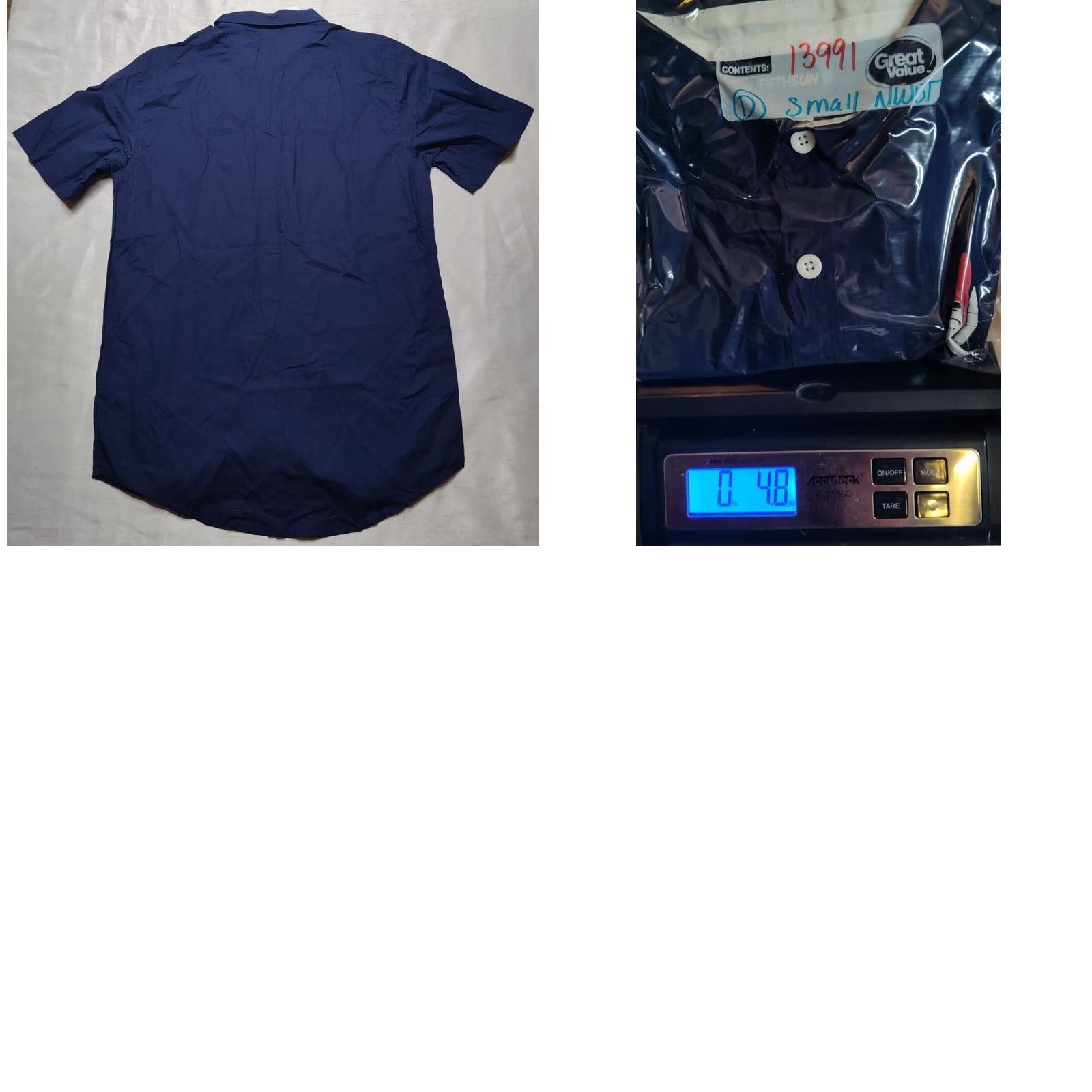 Vintage NASA x FIFTH SUN Men Small Blue Space Shuttle Short Sleeve Button-Up Shirt NEW Size US S / EU 44-46 / 1 - 9 Thumbnail