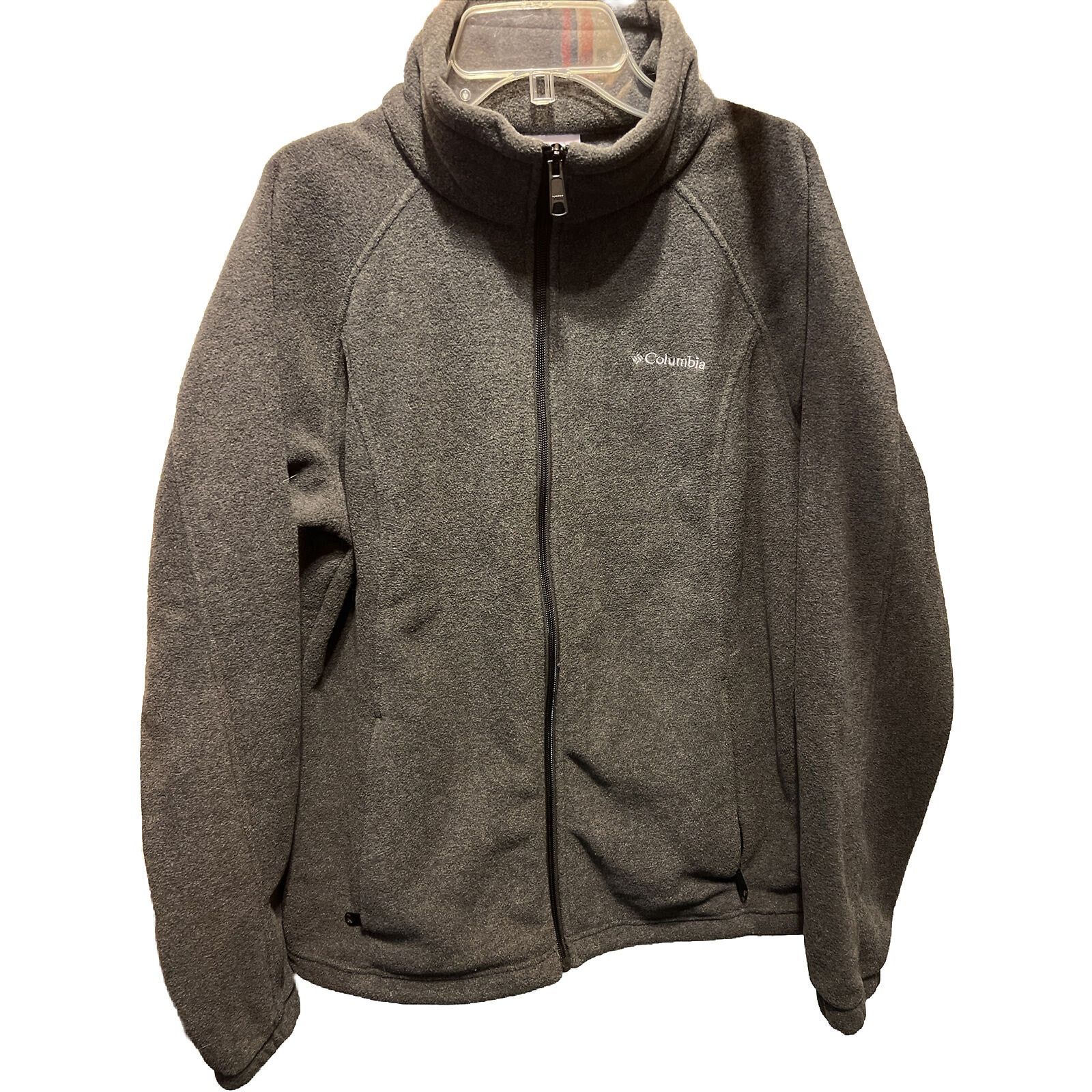 Columbia Columbia Mens L Gray Long Sleeve Zip Polyester Fleece Jacket Size US L / EU 52-54 / 3 - 1 Thumbnail