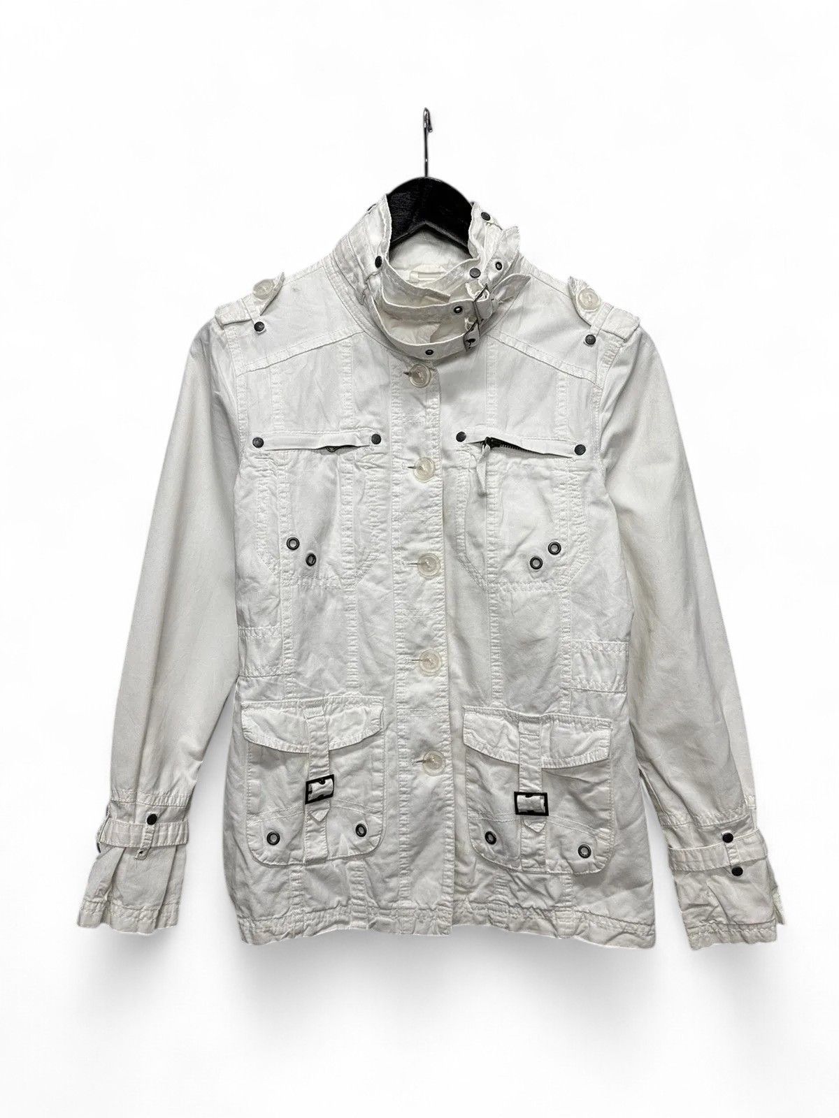 If Six Was Nine Garcia white jacket minimal classic spring casual style Size US XS / EU 42 / 0 - 1 Thumbnail