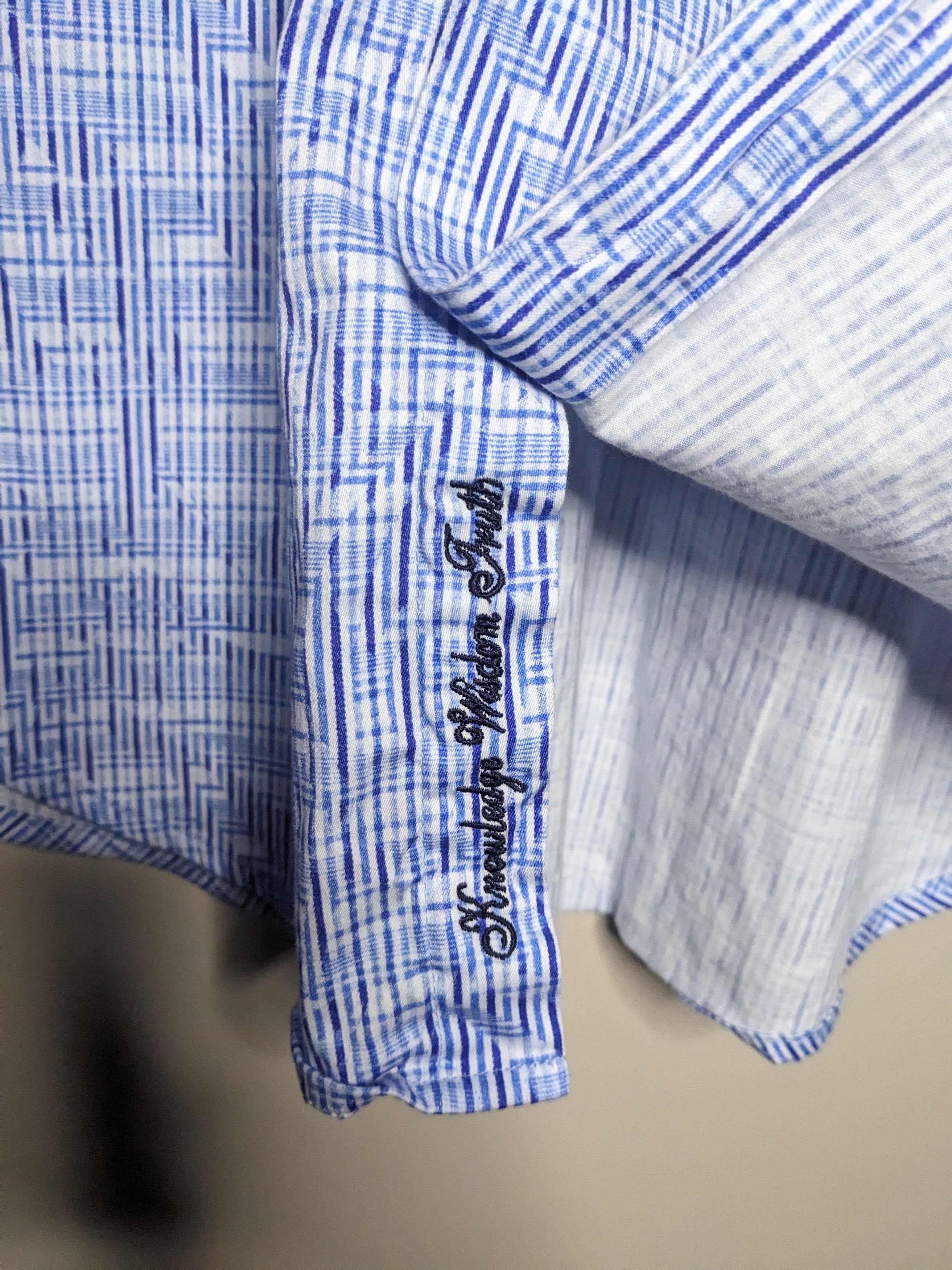 Robert Graham Robert Graham Shirt Medium Plaid Paisley Flip Cuff Button Up Size US M / EU 48-50 / 2 - 5 Thumbnail