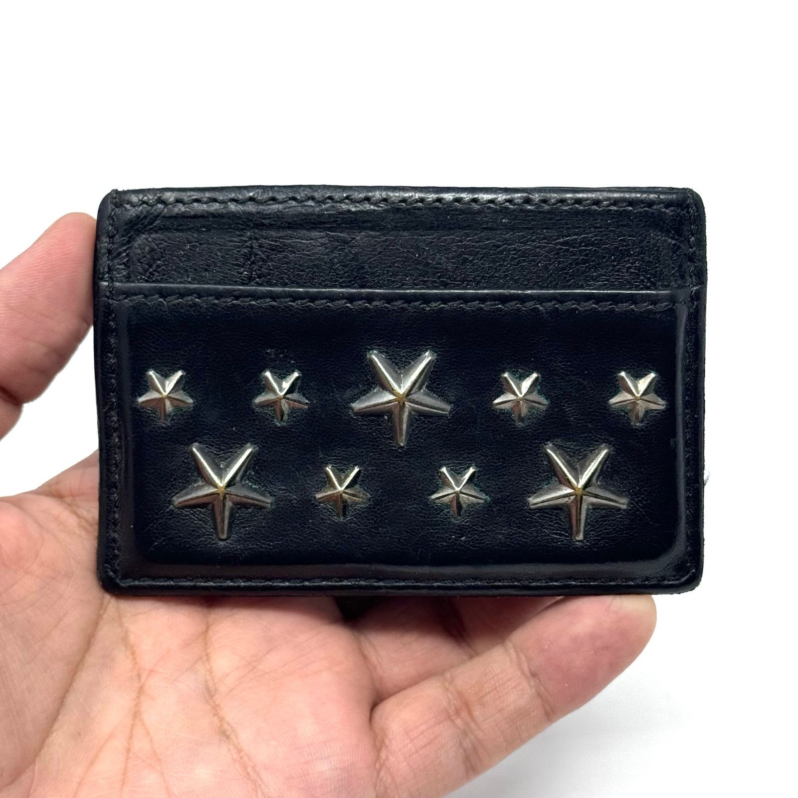 Jimmy Choo Jimmy Choo Studded Cardholder Size ONE SIZE - 4 Thumbnail