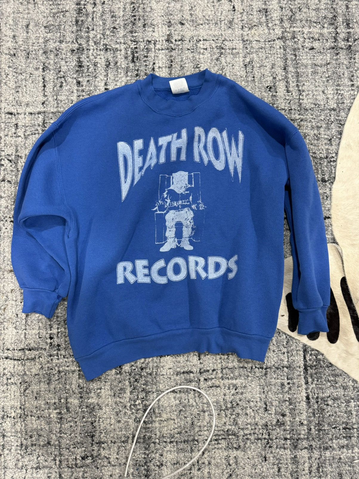 Vintage Vintage Death Row Records Crewneck Size US XS / EU 42 / 0 - 1 Thumbnail