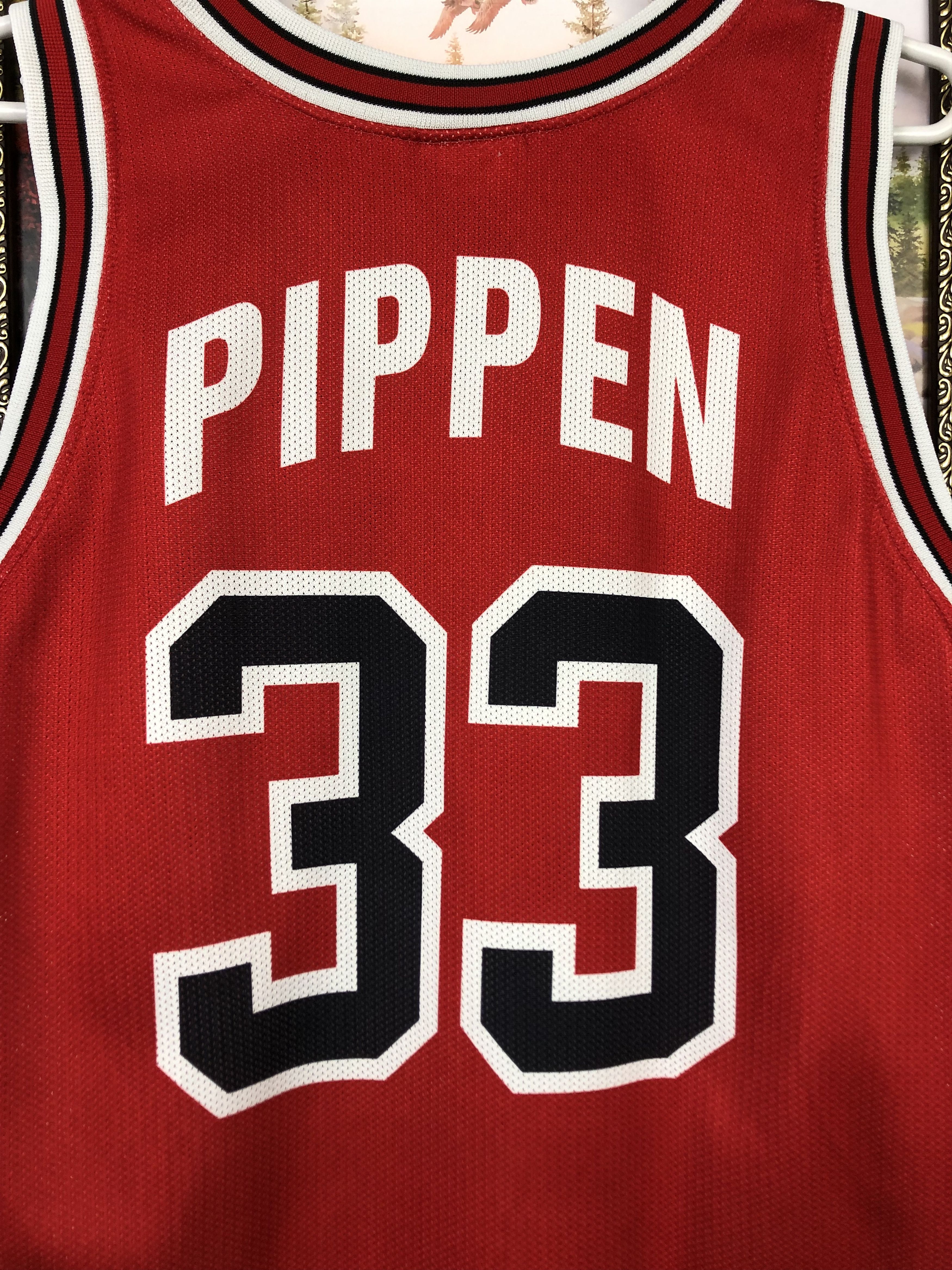 Champion Vintage 90's Champion Chicago Bulls NBA Jersey Pippen Mens Size US S / EU 44-46 / 1 - 10 Thumbnail