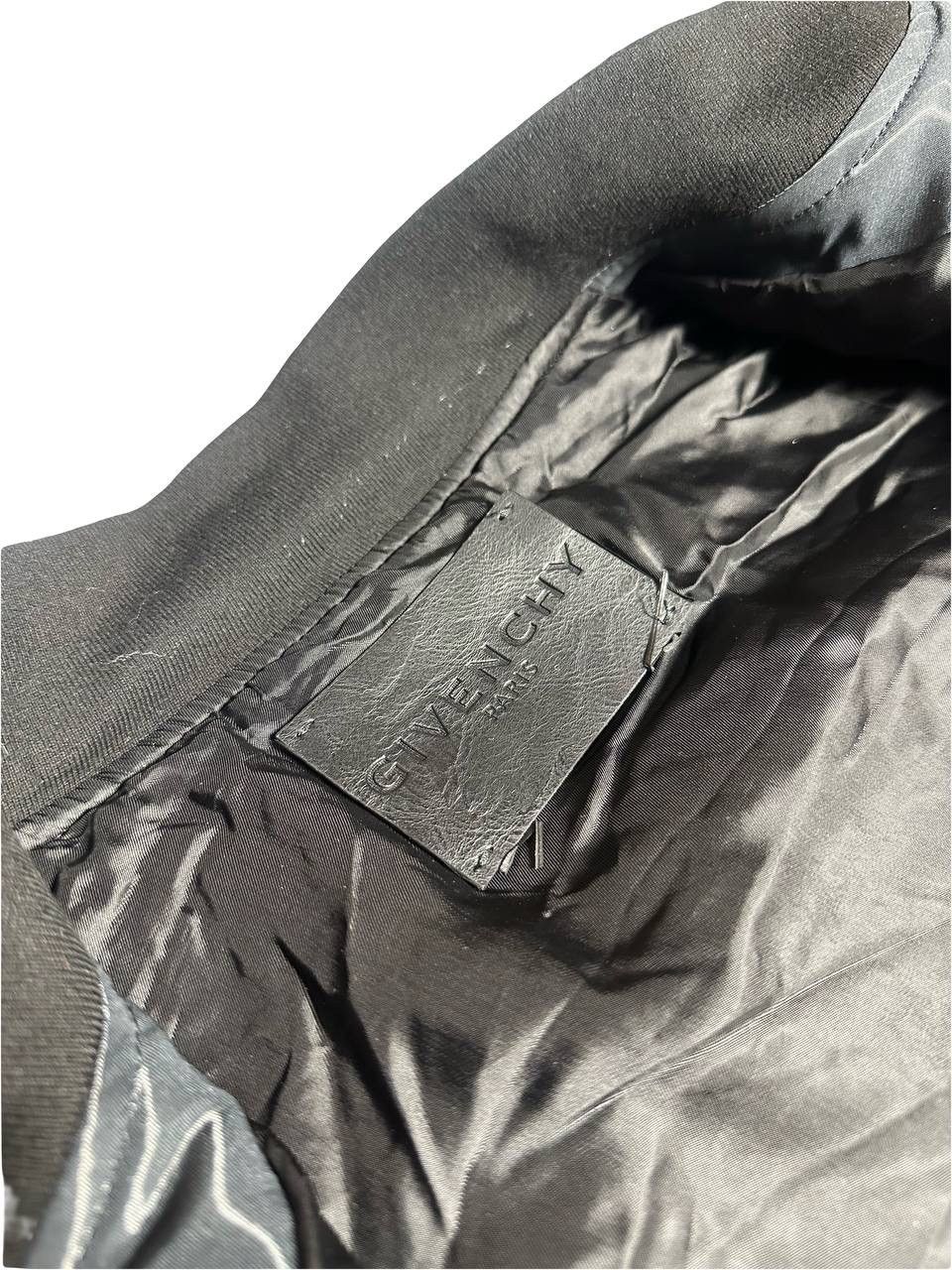Givenchy Givenchy Black Patch Wet Effect Bomber Jacket Mens XL Size US XL / EU 56 / 4 - 7 Thumbnail