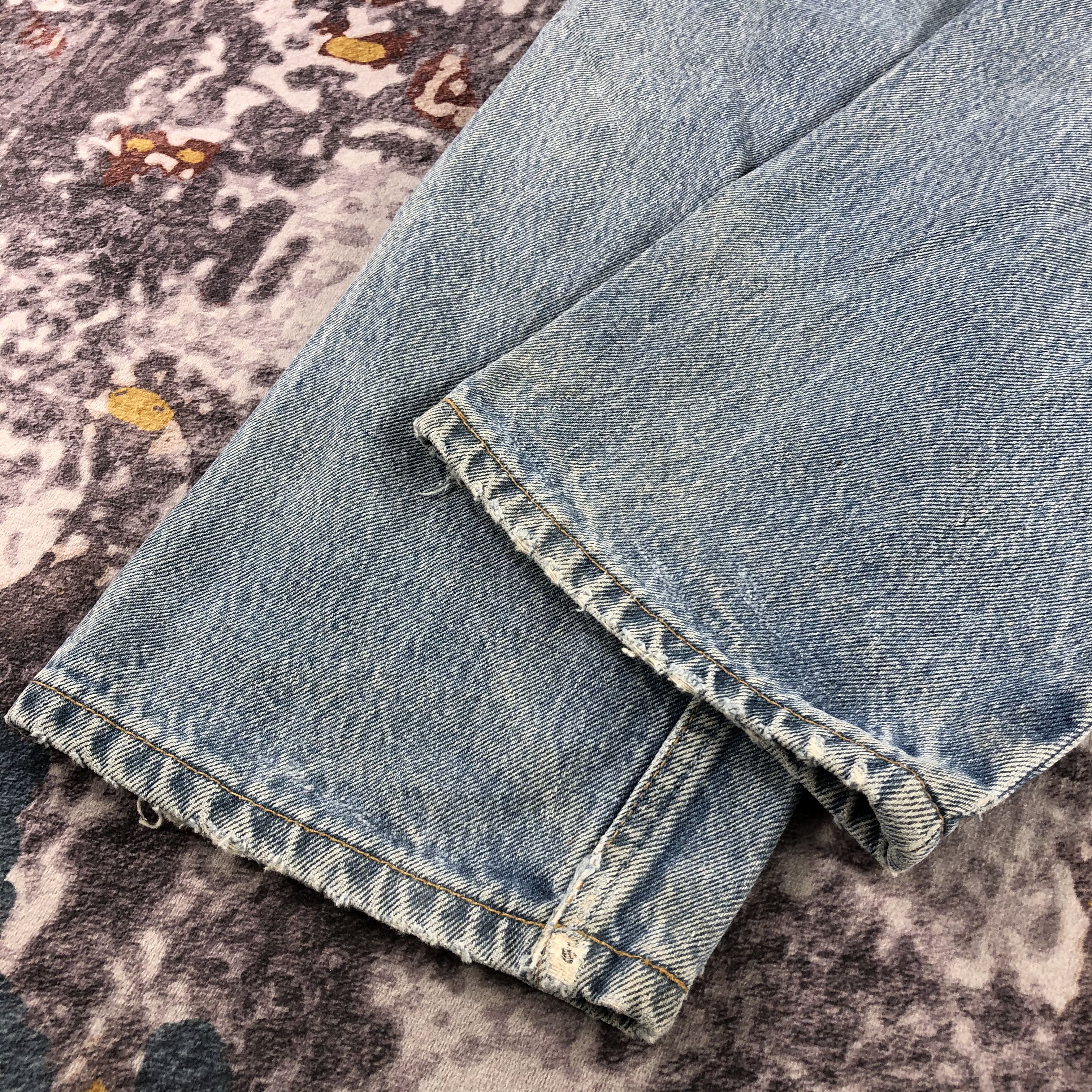 Levi's 90s Vintage Distress Levis 501 Jeans-JM2797 Size 28" / US 6 / IT 42 - 5 Thumbnail