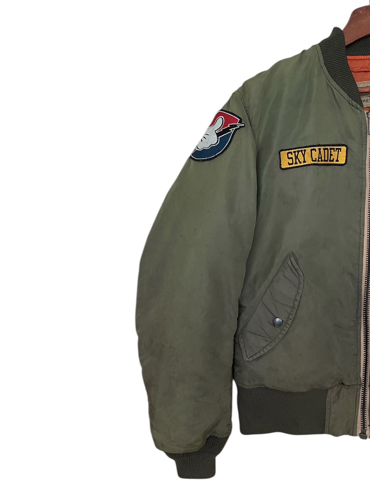 Avirex Vintage Brand Avirex Mickey Mouse Flight Jacket 2000s Size US M / EU 48-50 / 2 - 5 Thumbnail