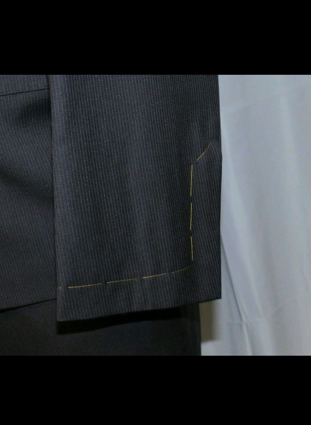Brooks Brothers Black Fleece Charcoal Striped Suit BB00 NWT Size 34R - 8 Thumbnail