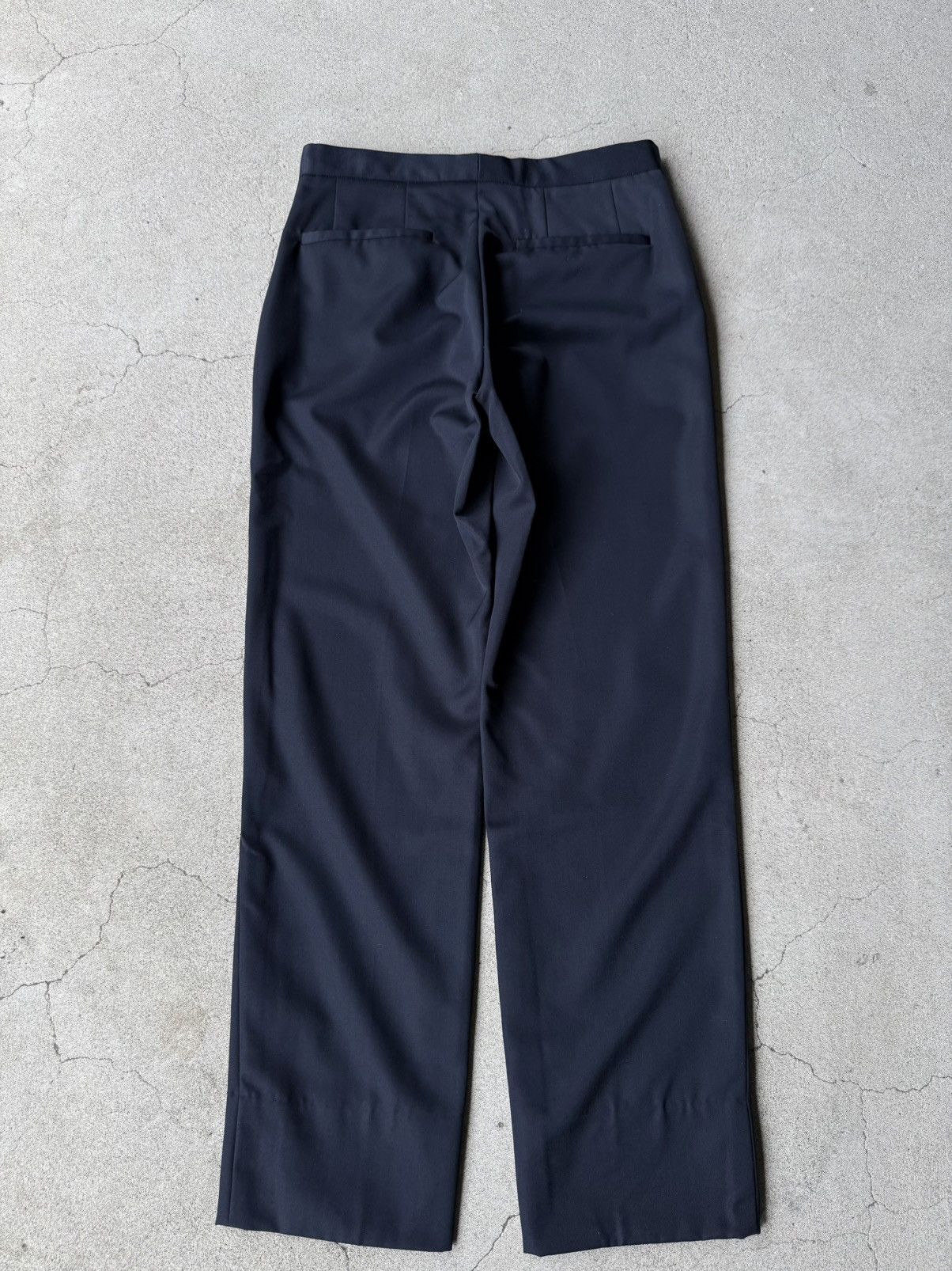Maison Margiela Maison Martin Margiela 13AW Archive Dark Navy Wool Slacks Size US 28 / EU 44 - 2 Thumbnail