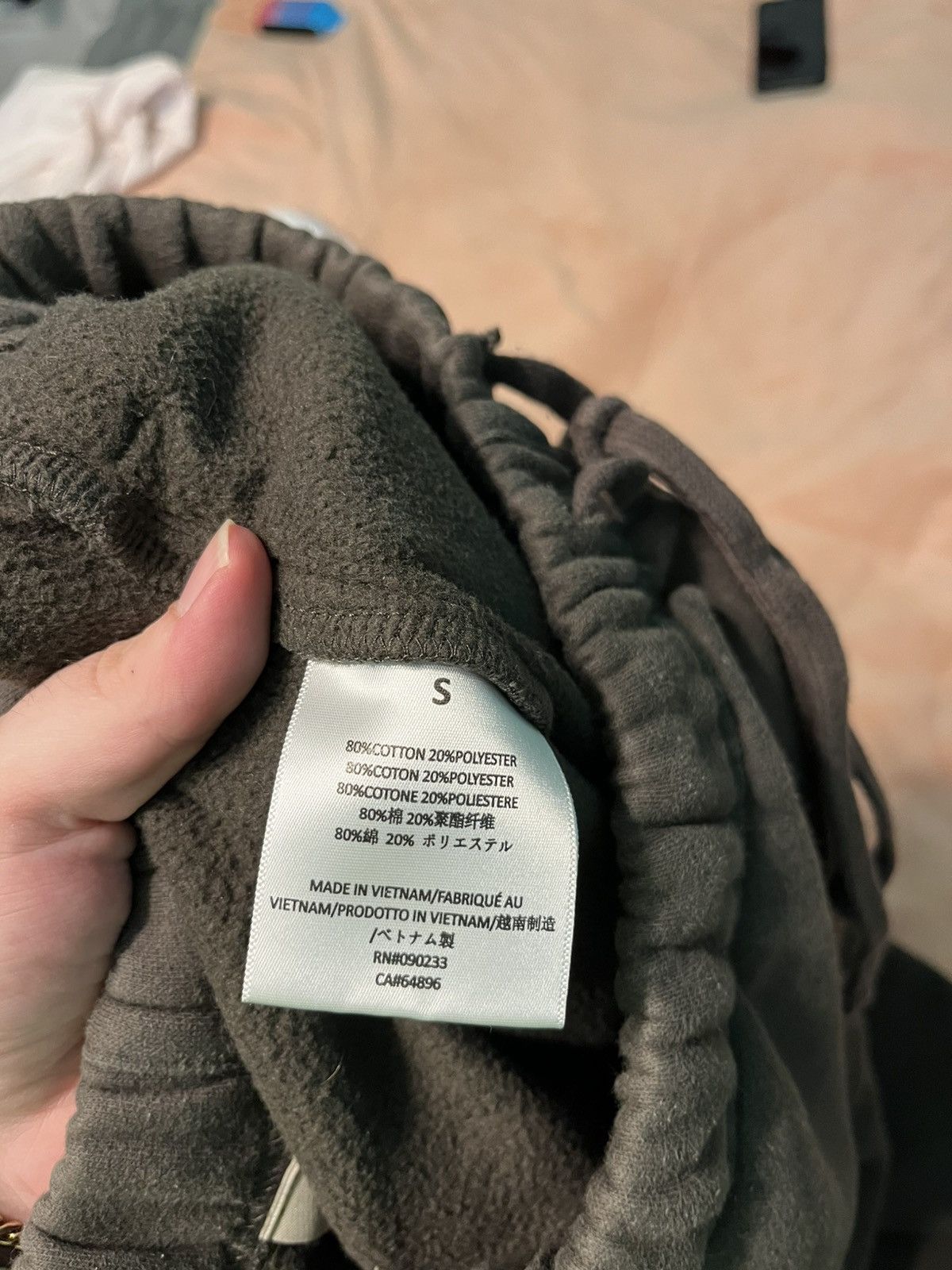 Essentials Essentials SS22 Dark Grey Sweatpants Small Size US 30 / EU 46 - 6 Thumbnail