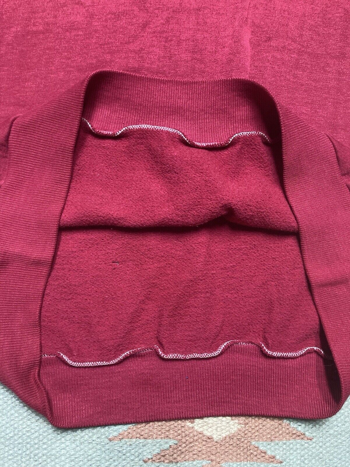 Fruit Of The Loom × Vintage 60s crewneck sweatshirt fruit of loom golden blank maroon M Size US M / EU 48-50 / 2 - 6 Thumbnail
