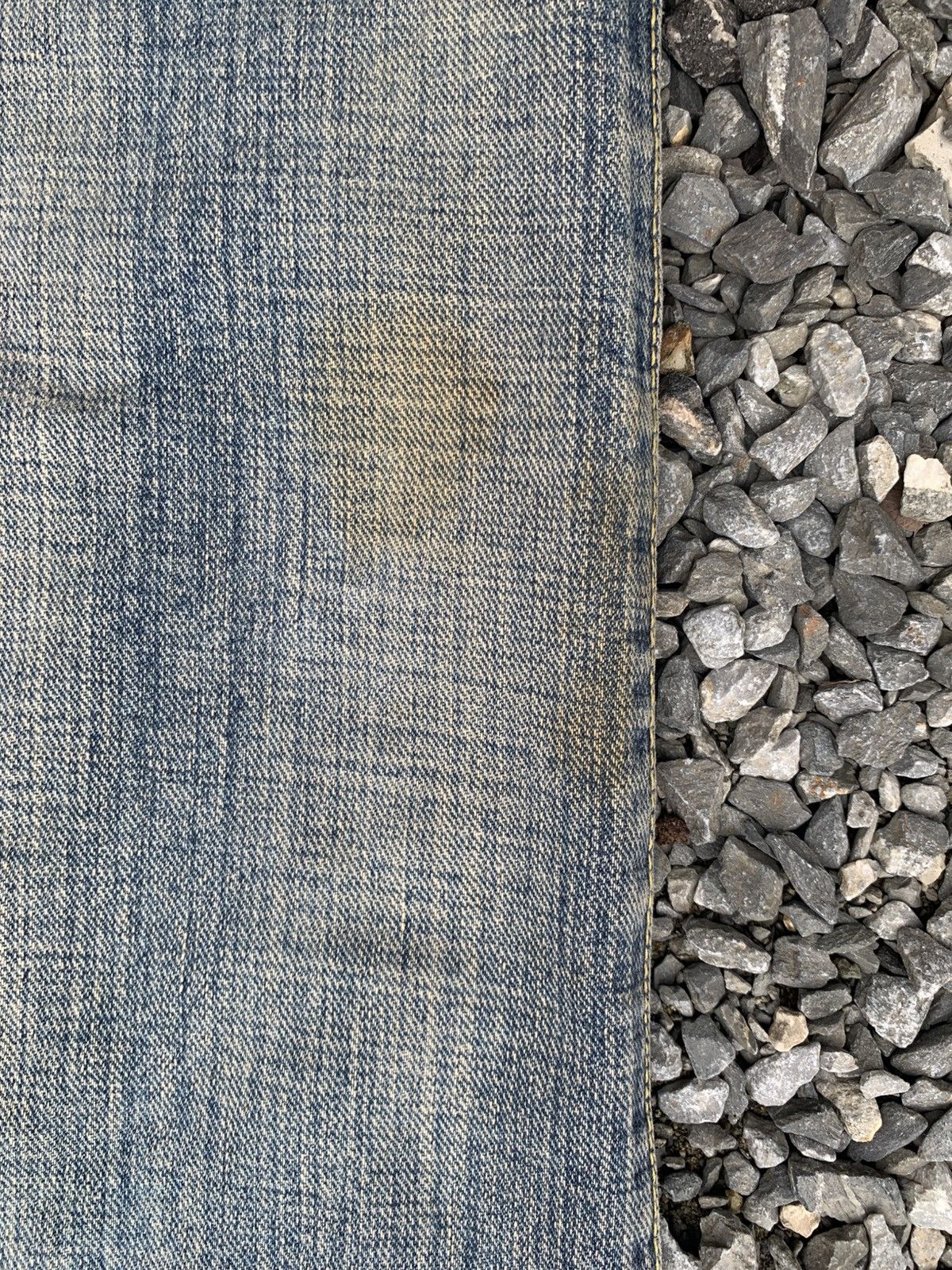 Kapital GL HEART FADED & RUSTY DISTRESSED DENIM Size US 31 - 13 Thumbnail
