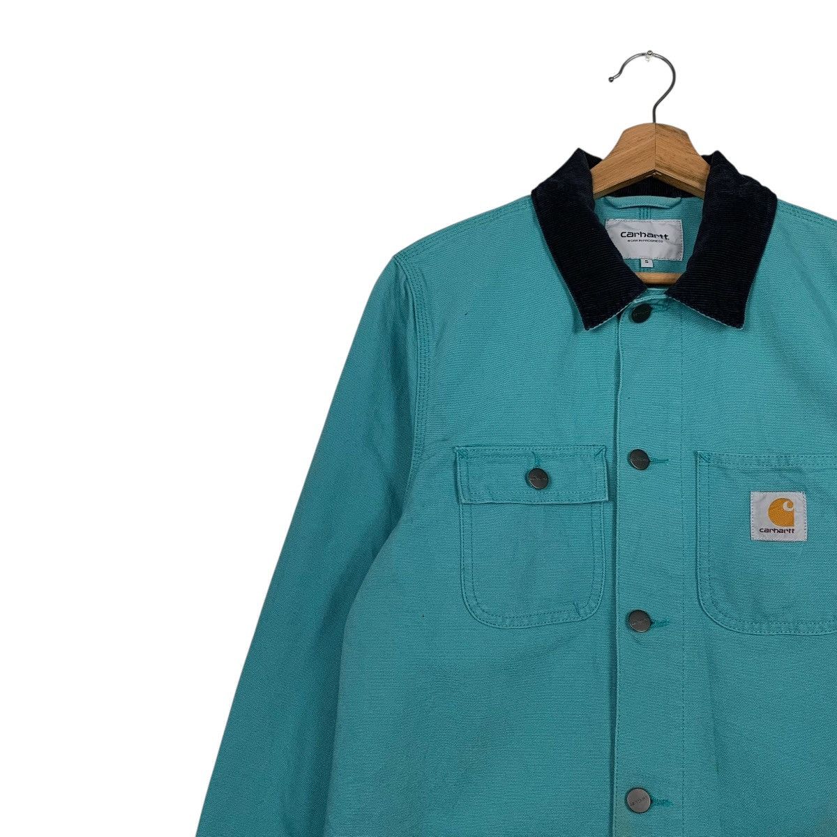Carhartt Carhatt Detroit Green Workwear Jacket Size US S / EU 44-46 / 1 - 6 Thumbnail