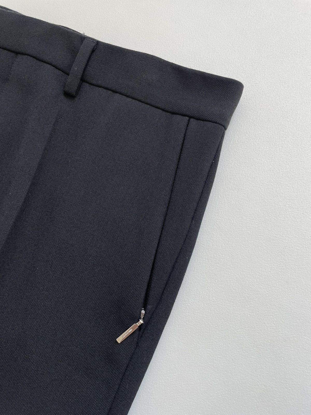 Dior Black Wool Zip Pocket Trousers Size US 34 / EU 50 - 8 Thumbnail