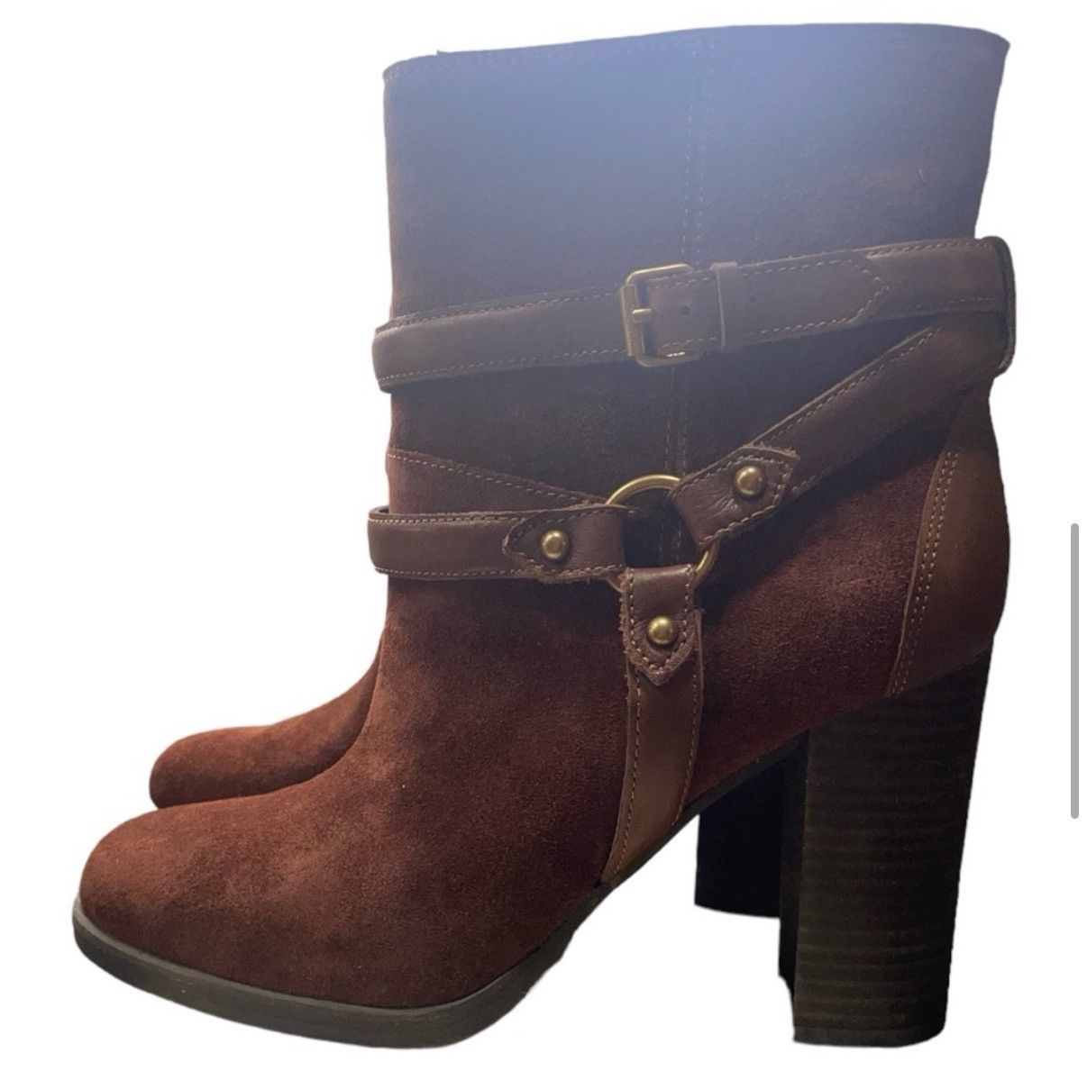 Ugg NWT UGG Dandridge brown genuine suede leather boots Size US 9.5 / IT 39.5 - 10 Thumbnail