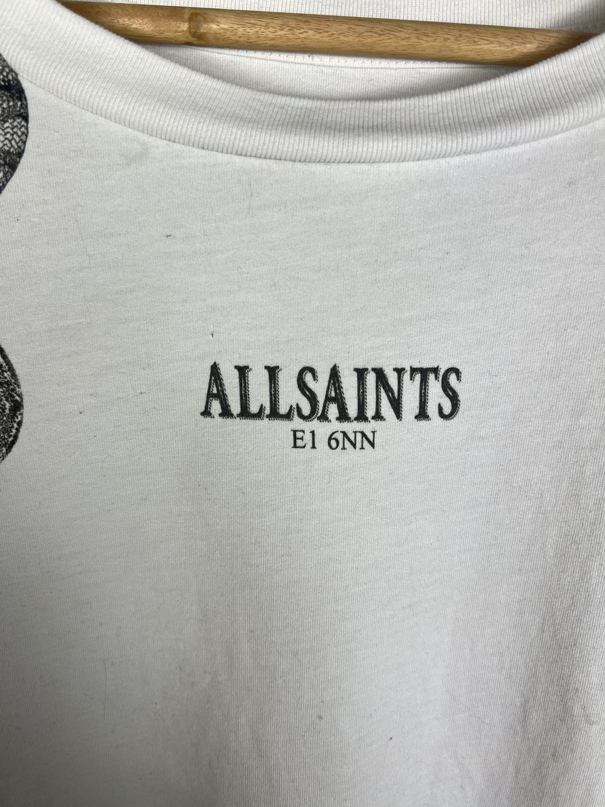 Allsaints Allsaints Snake Eagle Center Logo Art Tee Oversized Size US S / EU 44-46 / 1 - 4 Thumbnail