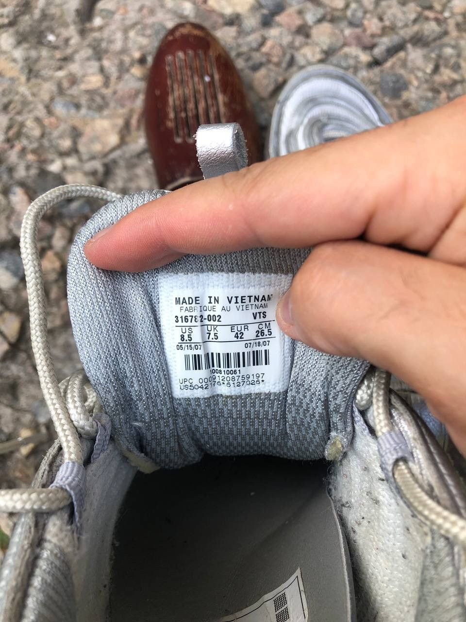 Nike × Vintage VERY RARE NIKE AIR MAX 97 DESIGNER REFLECTIVE JAPAN STYLE Size US 8.5 / EU 41-42 - 15 Thumbnail