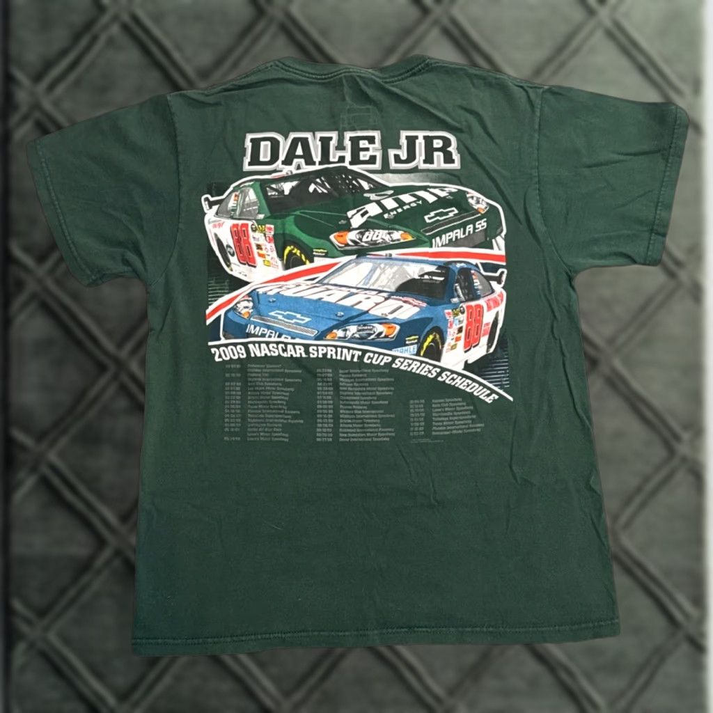 NASCAR VINTAGE Dale Earnhardt Jr #88 Nascar Racing Green T-Shirt M Green Men's M Nascar Shirt 2009 Y2K Size US M / EU 48-50 / 2 - 1 Thumbnail