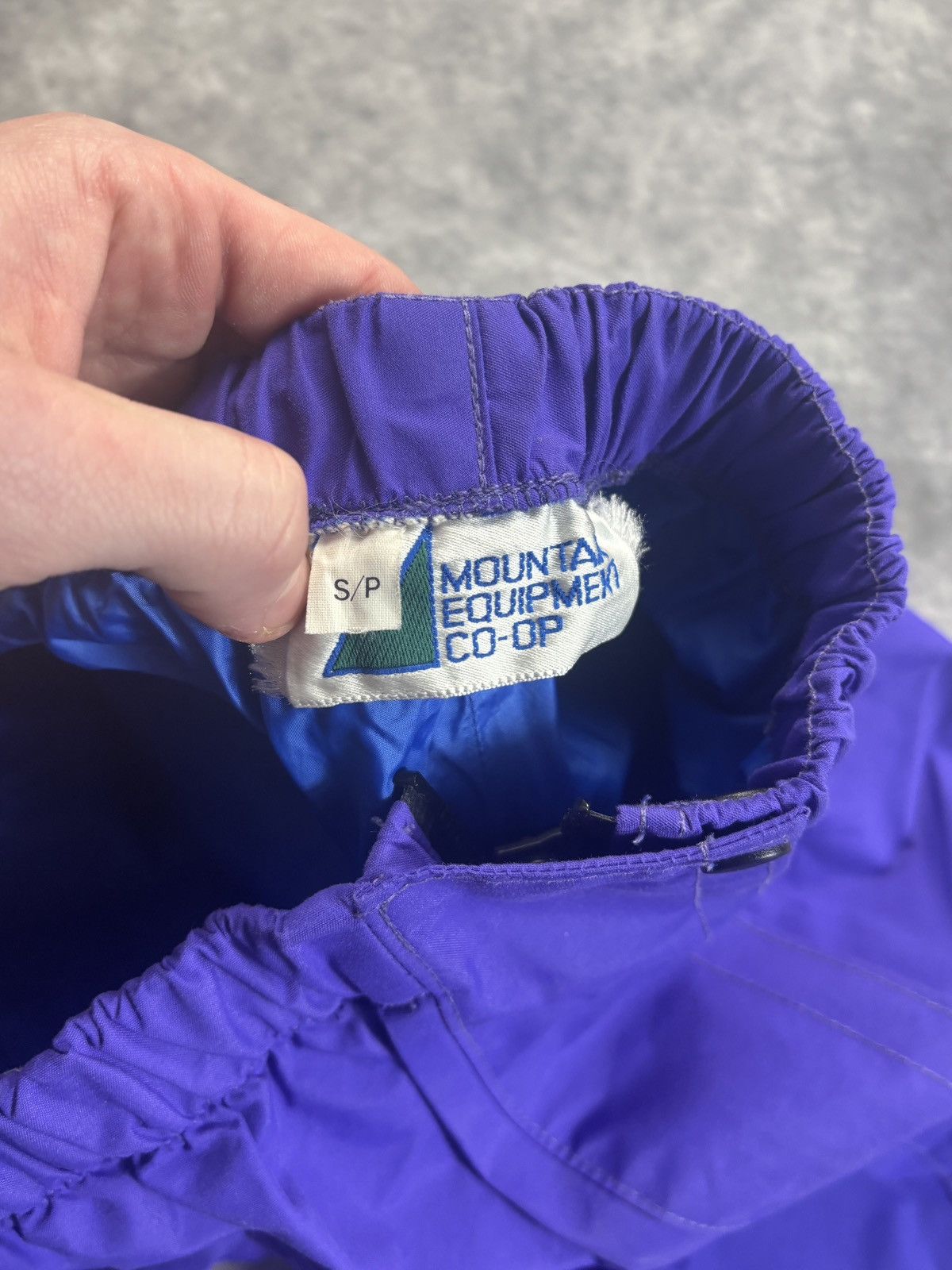 Goretex × Mountain Equipment Company × Vintage 1990s Vintage MEC Wind Pants Goretex Shell Hiking Rain 90s Size US 30 / EU 46 - 3 Thumbnail