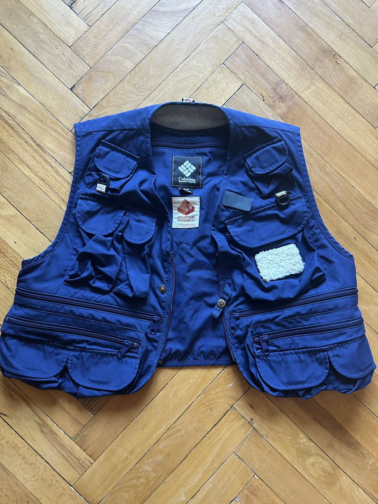 トップス Columbia mountain Research vest Columbia Black Label x Mountain Research Japan utility vest