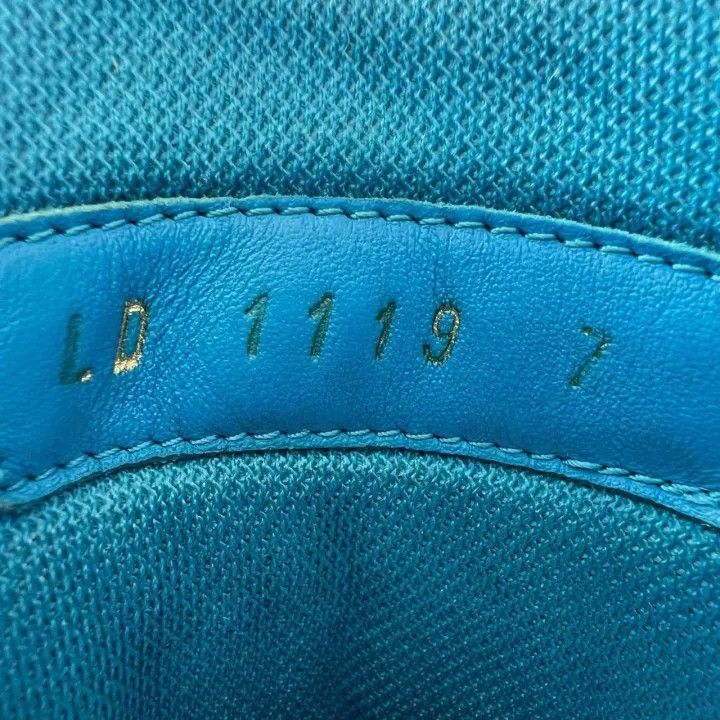 Louis Vuitton Louis Vuitton Blue Embroidered Low-Top Sneakers -2508 Size US 8 / EU 41 - 5 Thumbnail