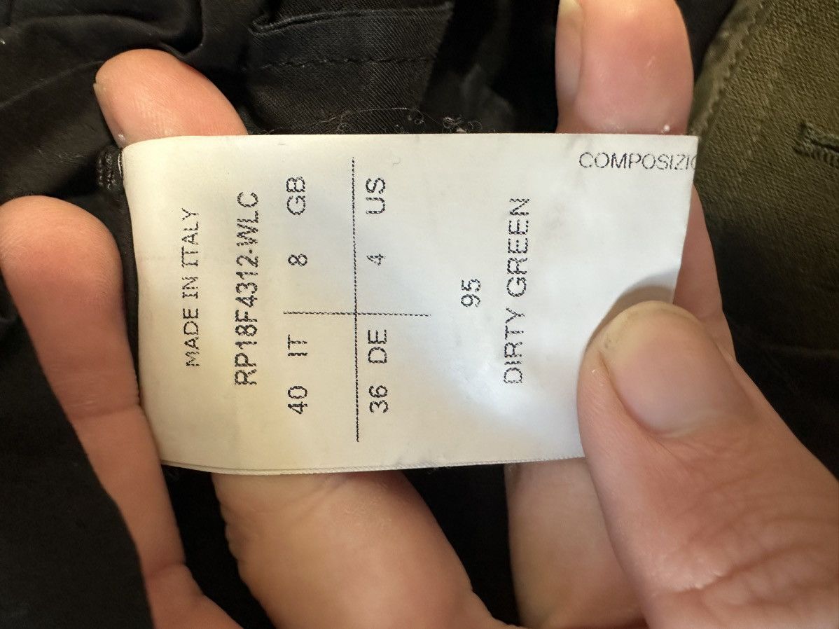 Rick Owens AW18 Tailored Cargos Size US 30 / EU 46 - 4 Thumbnail