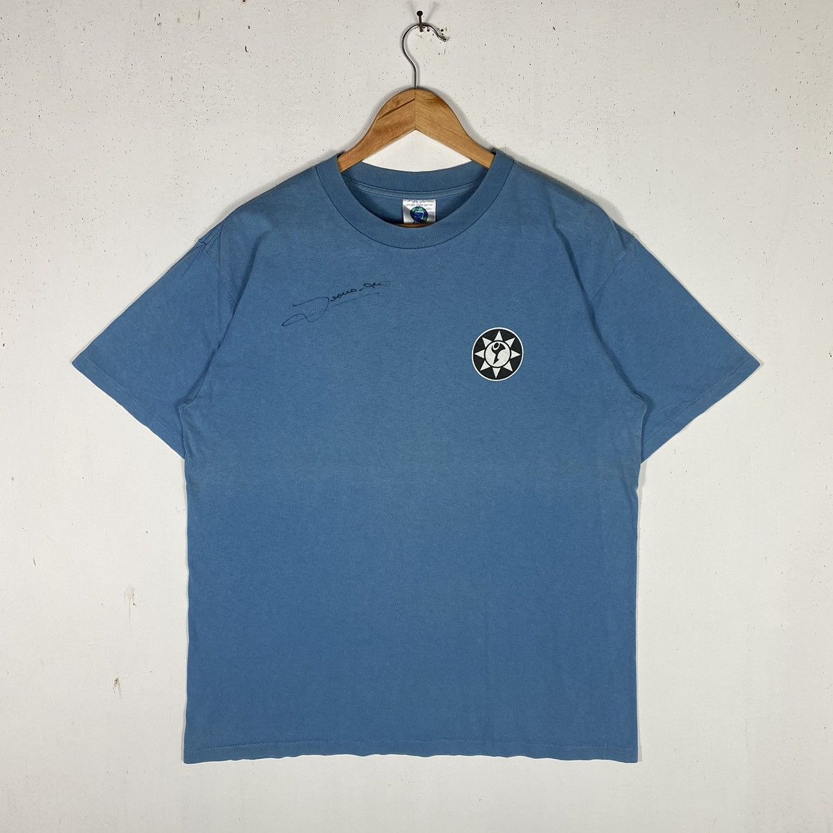 Santa Cruz Skateboards Vintage 90's SANTA CRUZ SNOWBOARDS Logo Faded Tee Size US L / EU 52-54 / 3 - 4 Thumbnail