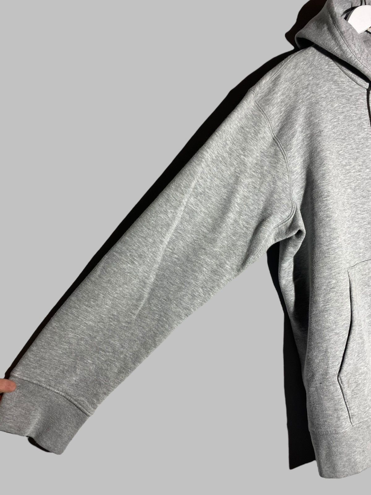 Nike 🔥 VINTAGE 00s NIKE Y2k DRILL SWOOSH GREY HOODIE SWEATSHIRT 🔥 Size US XL / EU 56 / 4 - 10 Thumbnail