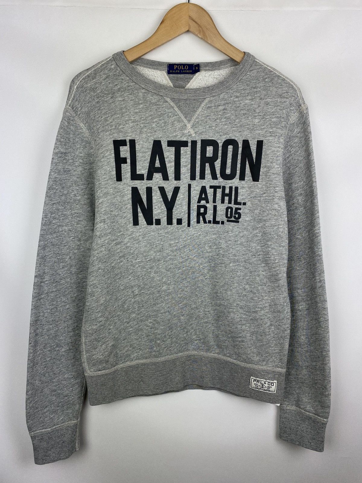 Polo Ralph Lauren Polo Ralph Lauren Flatiron N.Y. big logo crewneck sweatshirt Size US S / EU 44-46 / 1 - 1 Thumbnail