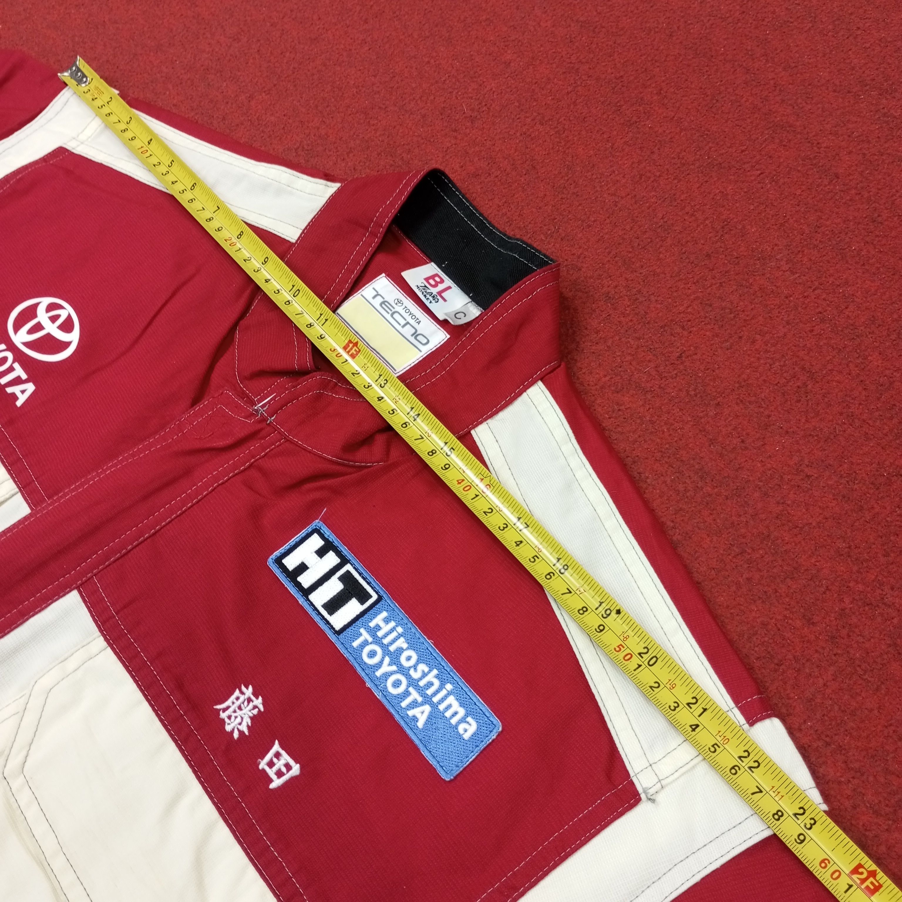Japanese Brand Toyota Tecno Racing Workwear Motorsports Coverall c254n10 Size US L / EU 52-54 / 3 - 11 Thumbnail