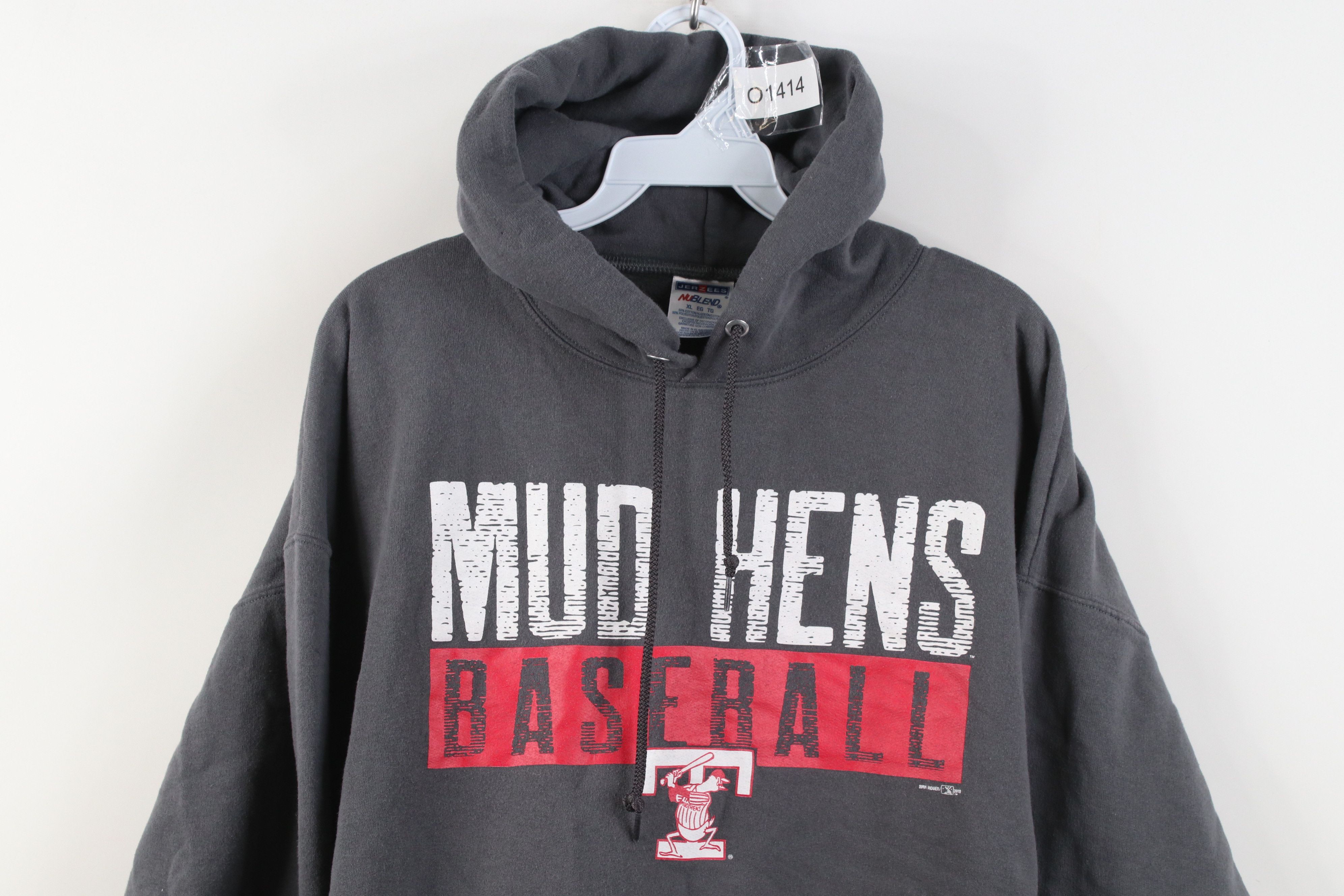Vintage Y2K Minor League Baseball Toledo Mud Hens Hoodie Sweatshirt Size US XL / EU 56 / 4 - 2 Thumbnail