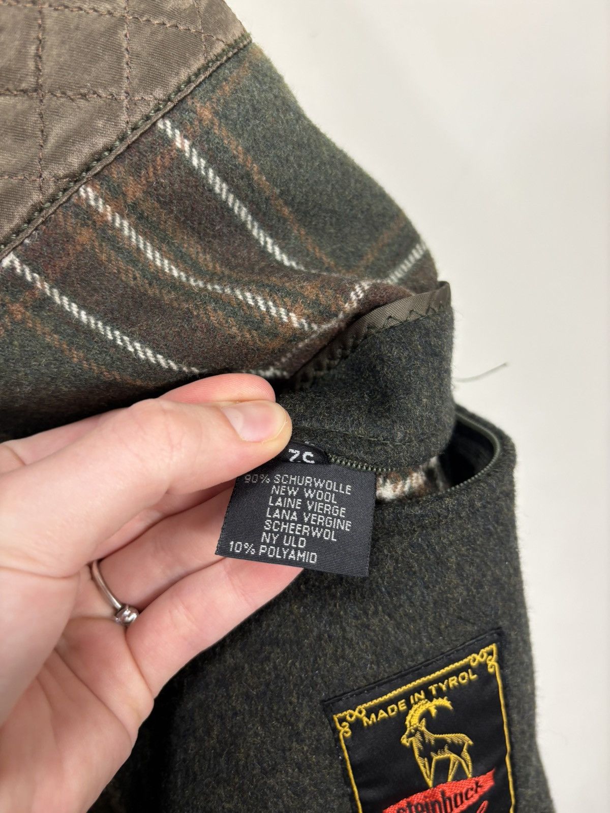 Other Vintage Steinbock Himalaya Forest Green Men’s Wool Overcoat Size US L / EU 52-54 / 3 - 16 Thumbnail