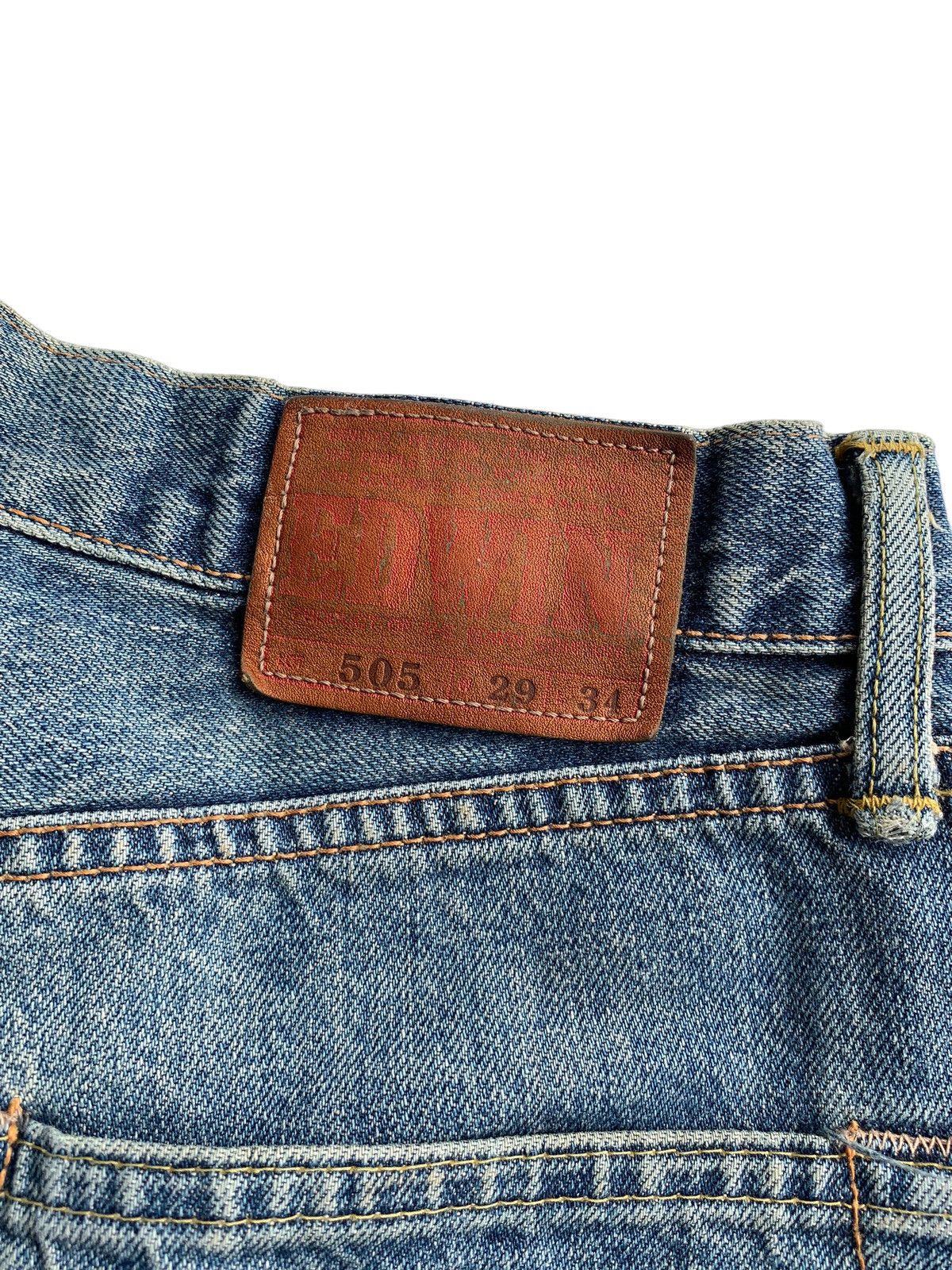 Edwin × If Six Was Nine × Kapital VINTAGE EDWIN 505 SELVEDGE BAGGY JAPANESE DISTRESSED DENIM🎌 Size US 28 / EU 44 - 10 Thumbnail
