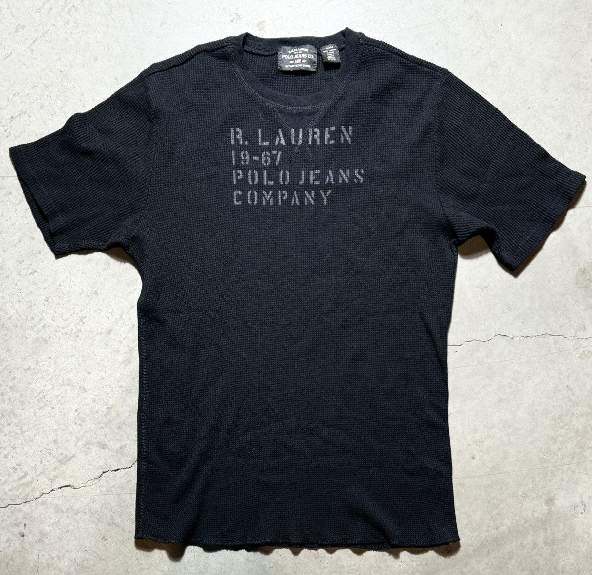 Polo Ralph Lauren × Vintage Vintage Polo Jeans Ralph Lauren Company Thermal Shirt size M Size US M / EU 48-50 / 2 - 1 Thumbnail