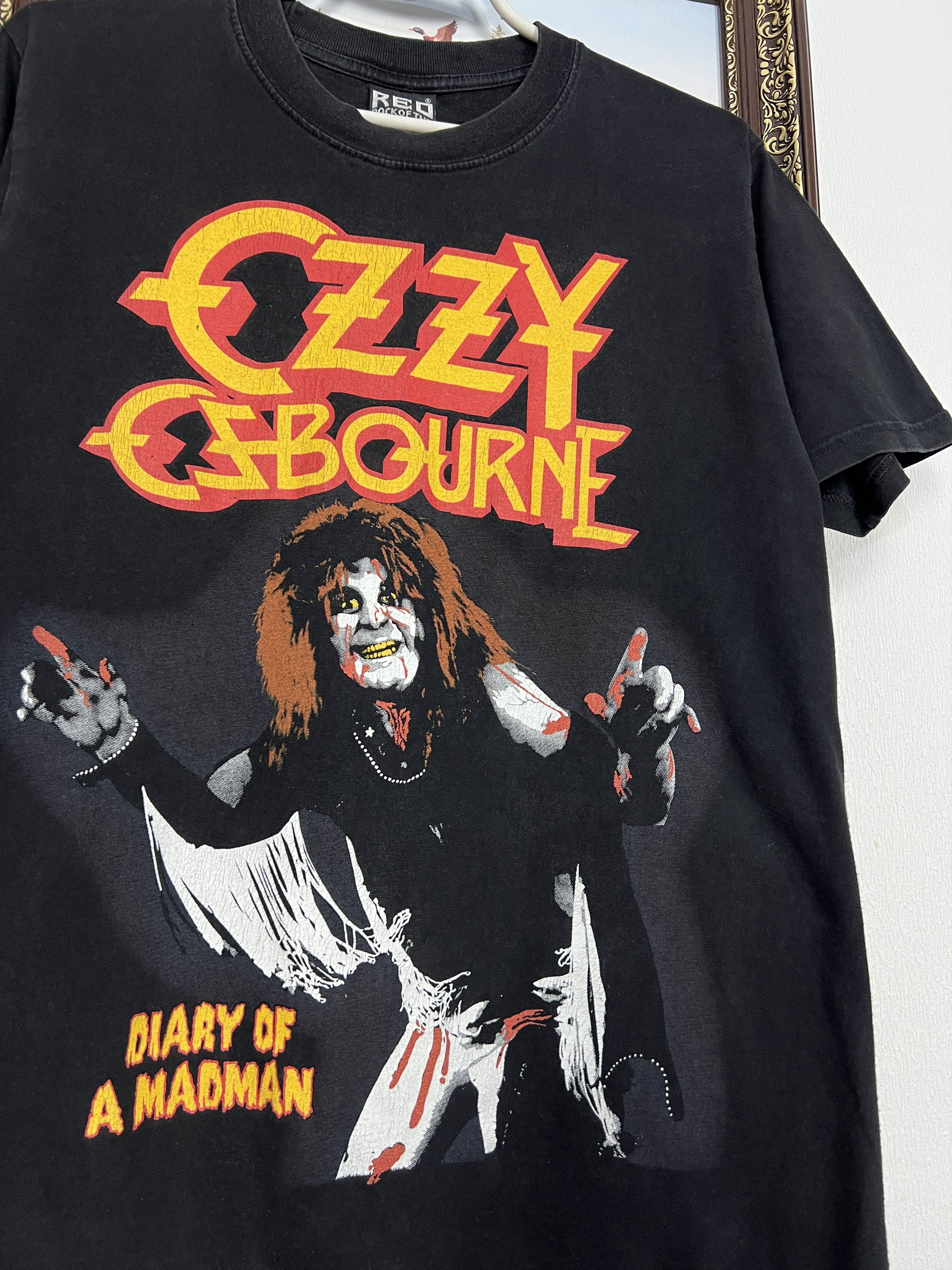 Vintage Vintage Ozzy Ozbourne Diary of Madman Rock Tee Shirt Sabbath Size US S / EU 44-46 / 1 - 3 Thumbnail