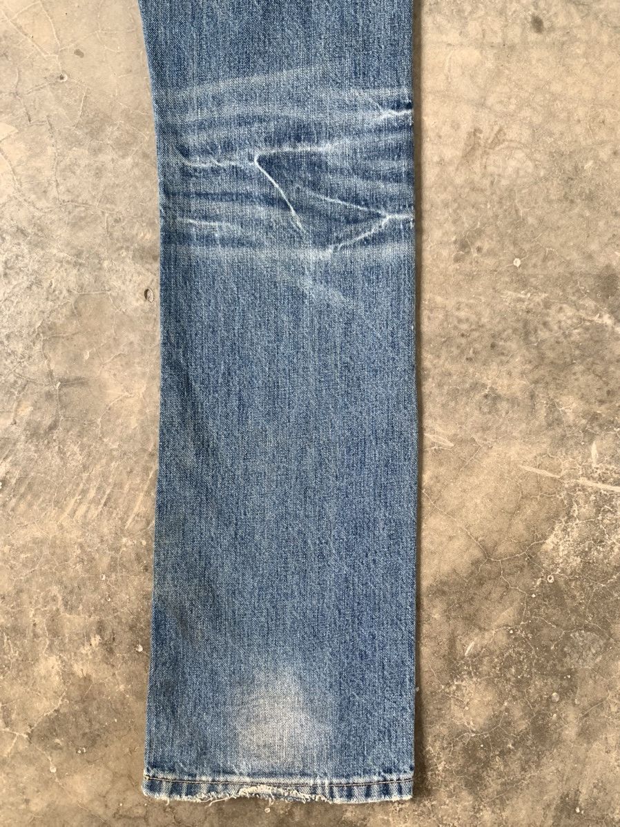 45rpm Vintage Selvedge Jeans Cult Of Individuality Stone wash Size US 31 - 13 Thumbnail