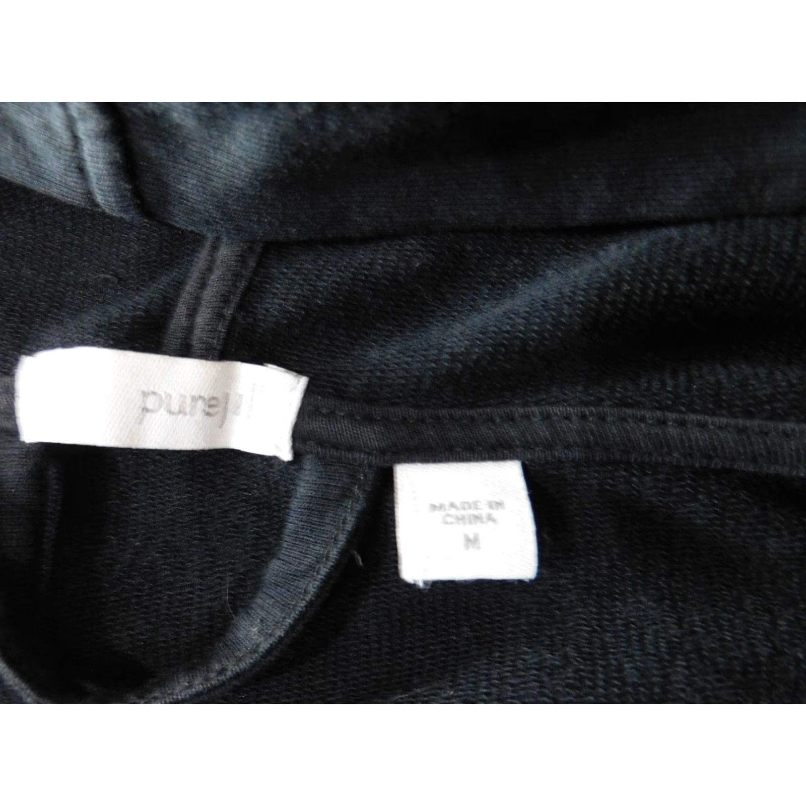 J. Jill J. Jill Jacket Womens Medium Black Knit Zip Regular Fit Basic Jacket Casual Fall Spring Stretch Size M / US 6-8 / IT 42-44 - 6 Thumbnail