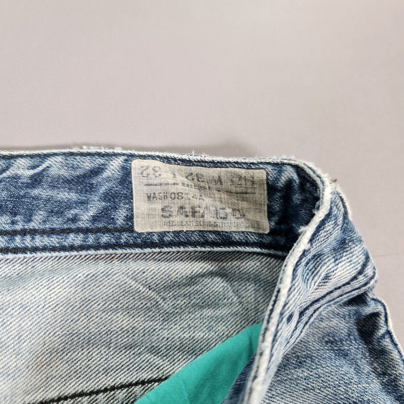 Diesel Diesel Jeans Blue W32 L32 SAFADO Distressed Straight Leg 0814A Mens Jeans W32 L32 Distressed Straight Leg Diesel Safado Men Size US 32 / EU 48 - 6 Thumbnail