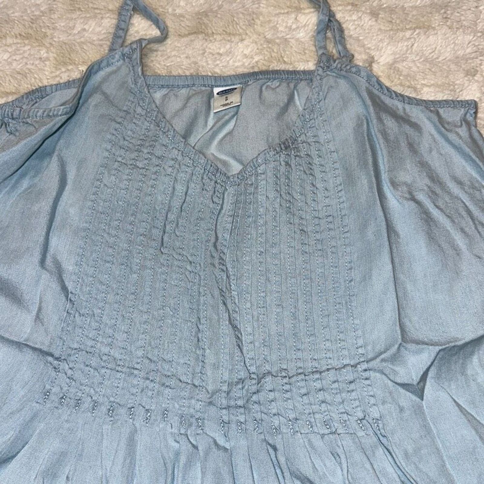 Old Navy Old Navy Light Blue Swing Tank Top | Sz S Size S / US 4 / IT 40 - 3 Thumbnail