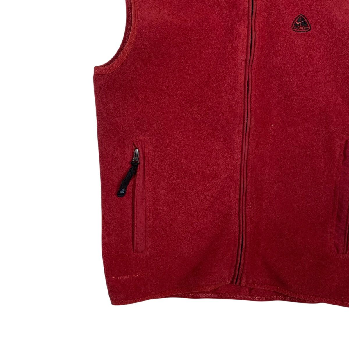 Nike × Nike ACG × Vintage Vintage Nike ACG therma fit fleece vest Size US L / EU 52-54 / 3 - 3 Thumbnail
