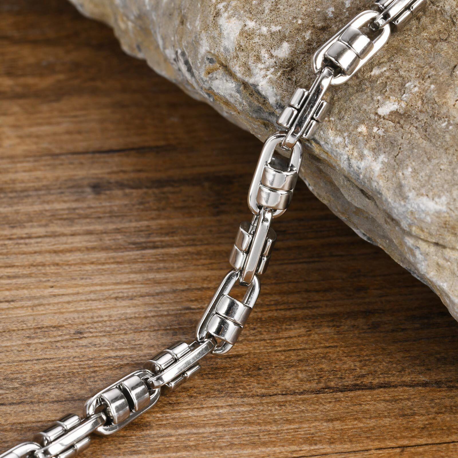 Other Chunky Link Chain Stainless Steel Bracelet Size ONE SIZE - 3 Thumbnail
