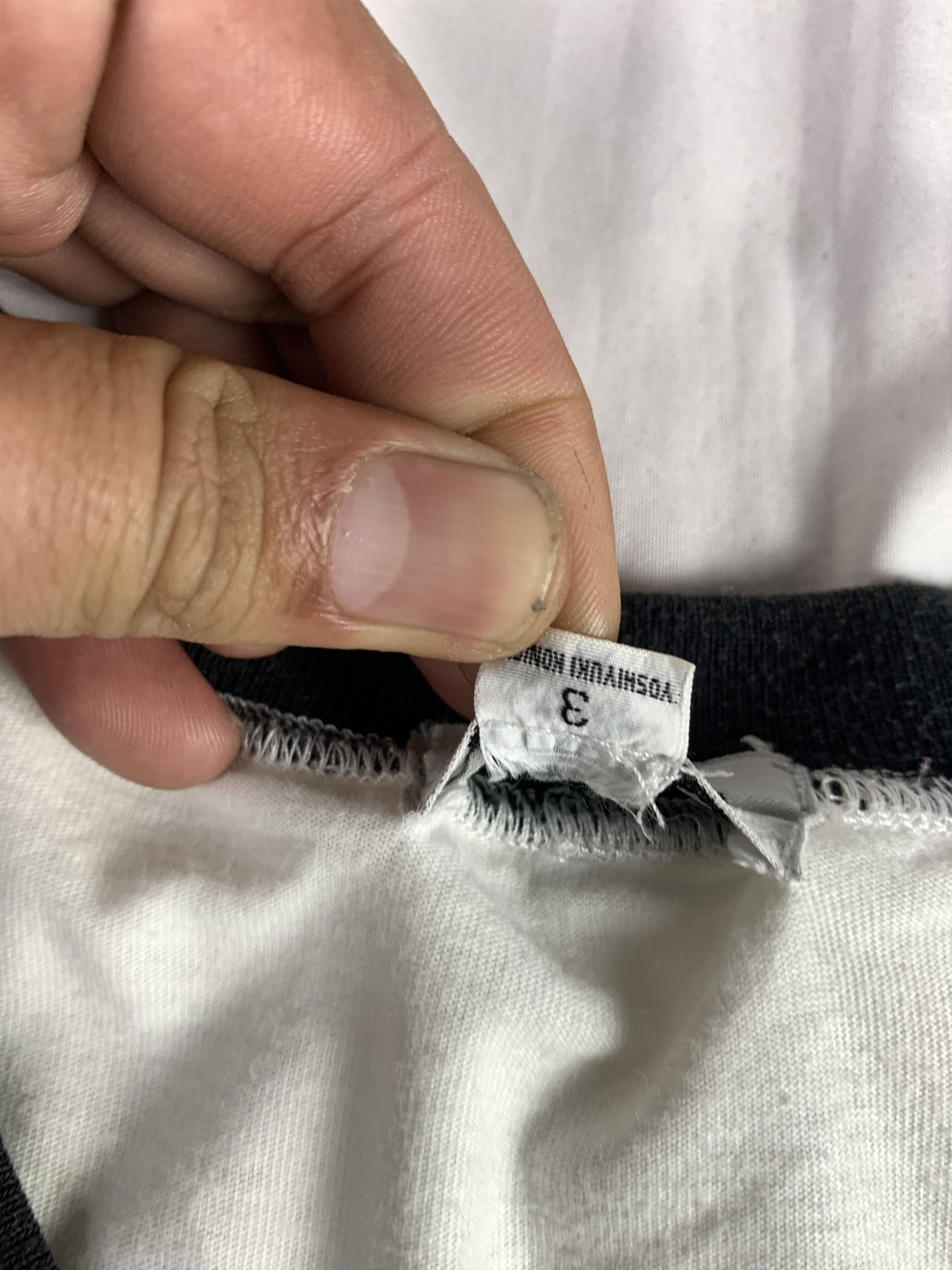 Yoshiyuki Konishi Ficce by Yoshiyuki Konishi White Jack Flag Tee (L) Size US L / EU 52-54 / 3 - 6 Thumbnail