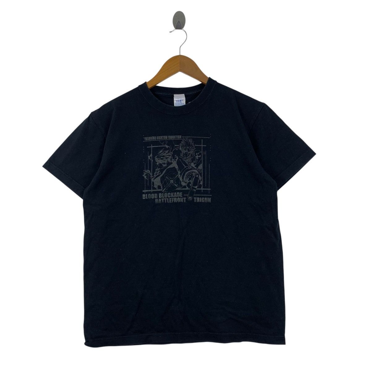 Japanese Brand YASUHIRO NIGHTOW EXHIBITION Blood Blockade BattlefrontTshirt Size US L / EU 52-54 / 3 - 1 Thumbnail